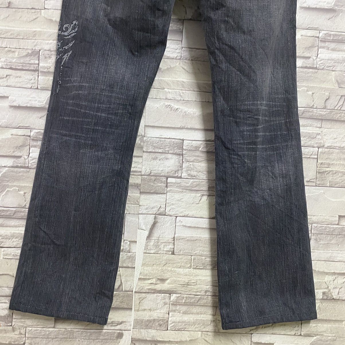 Nicole Club Nicole Club For Men Denim Flare Jeans Size US 31 - 11 Thumbnail