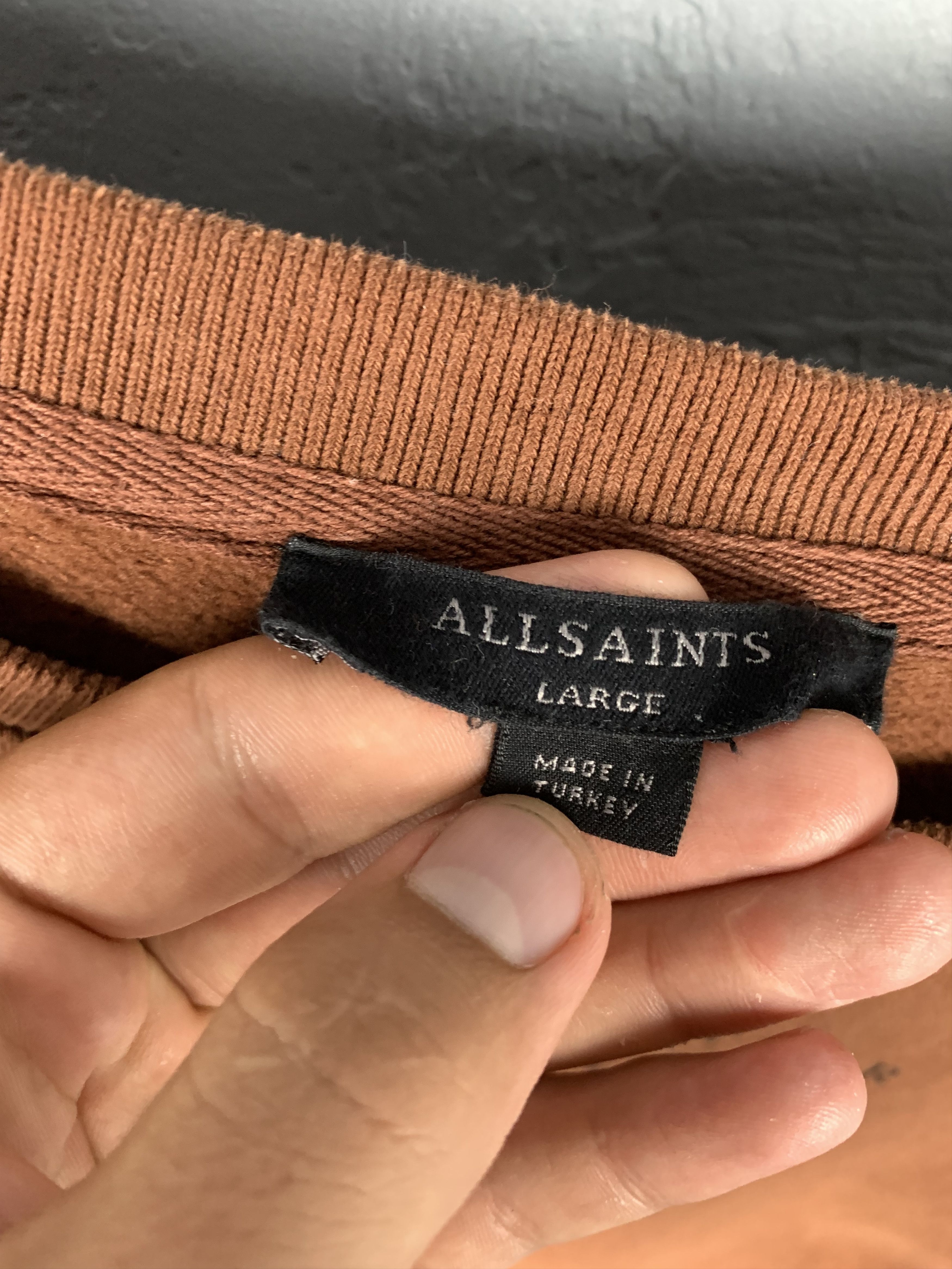 Allsaints Allsaints Vintage Womens Oversized Sweatshirt Size L / US 10 / IT 46 - 3 Thumbnail