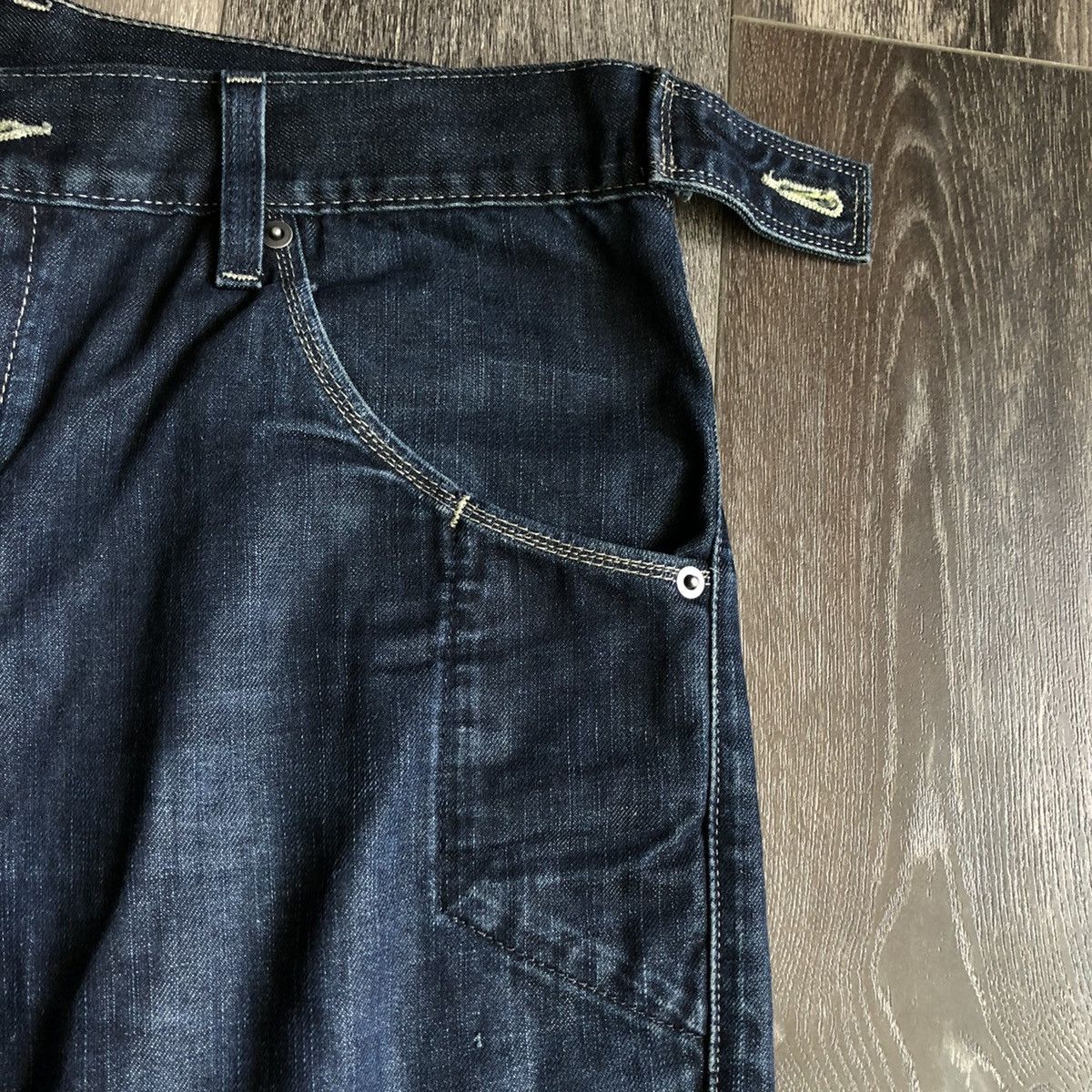 Levi's Vintage Y2K Levi’s 511 Skinny Multi Pocket Denim Jeans 34x32 Size US 34 / EU 50 - 9 Thumbnail