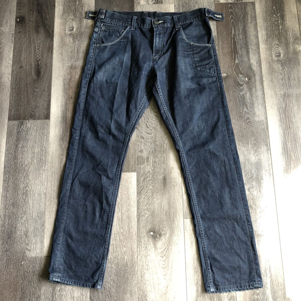 Levi's Vintage Y2K Levi’s 511 Skinny Multi Pocket Denim Jeans 34x32 Size US 34 / EU 50 - 2 Thumbnail