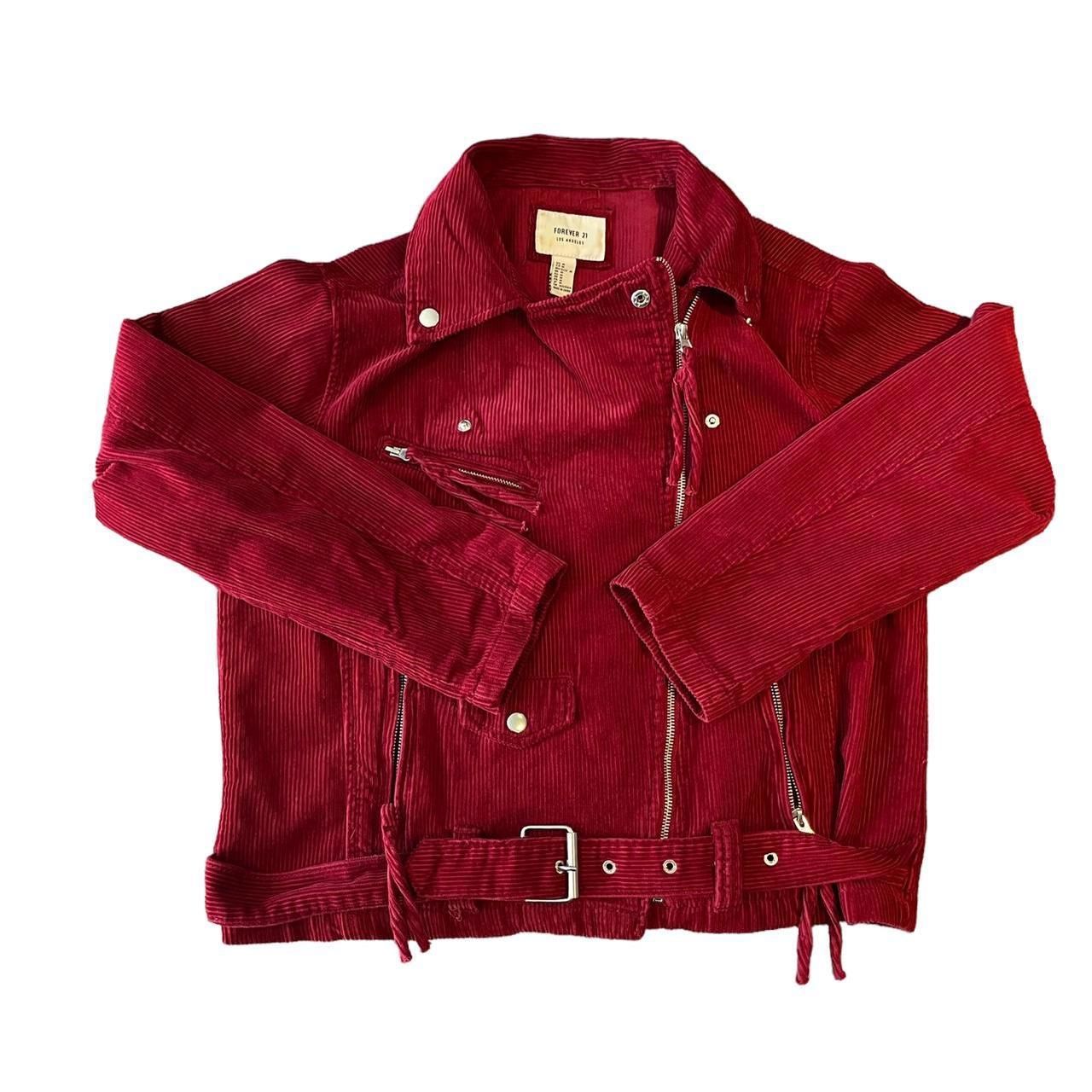 Forever 21 Womens Red Corduroy Jacket from Forever 21 | Grailed