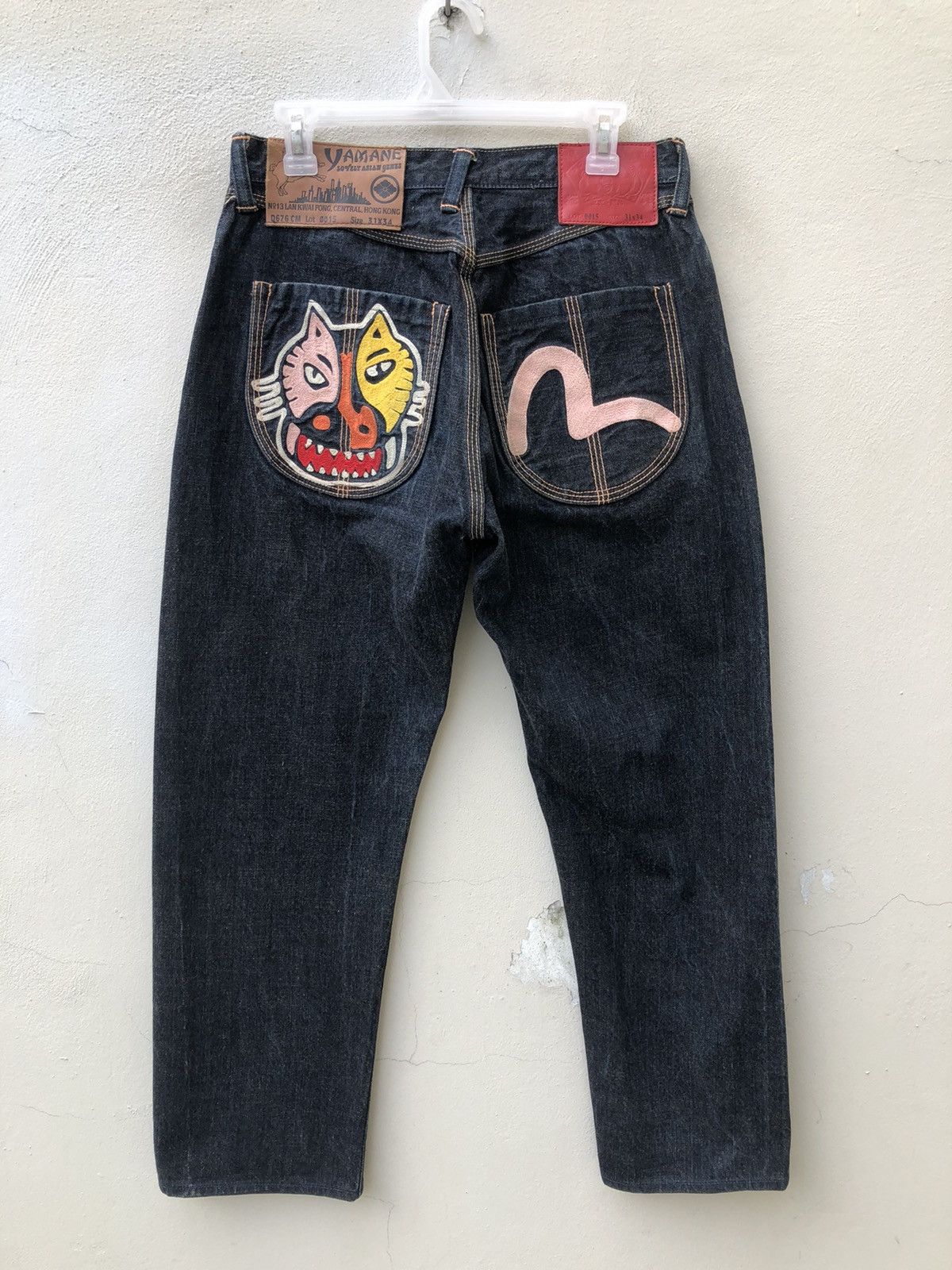 Evisu RARE!! Vintage EVISU X Yamane Selvedge Denim Jeans | Grailed