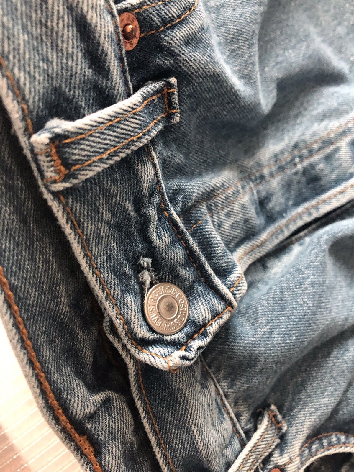 Levi's LEVIS 🇬🇧 STONEWASH 501 XX MADE IN UK 311 VINTAGE 90s VGC Size US 36 / EU 52 - 10 Thumbnail