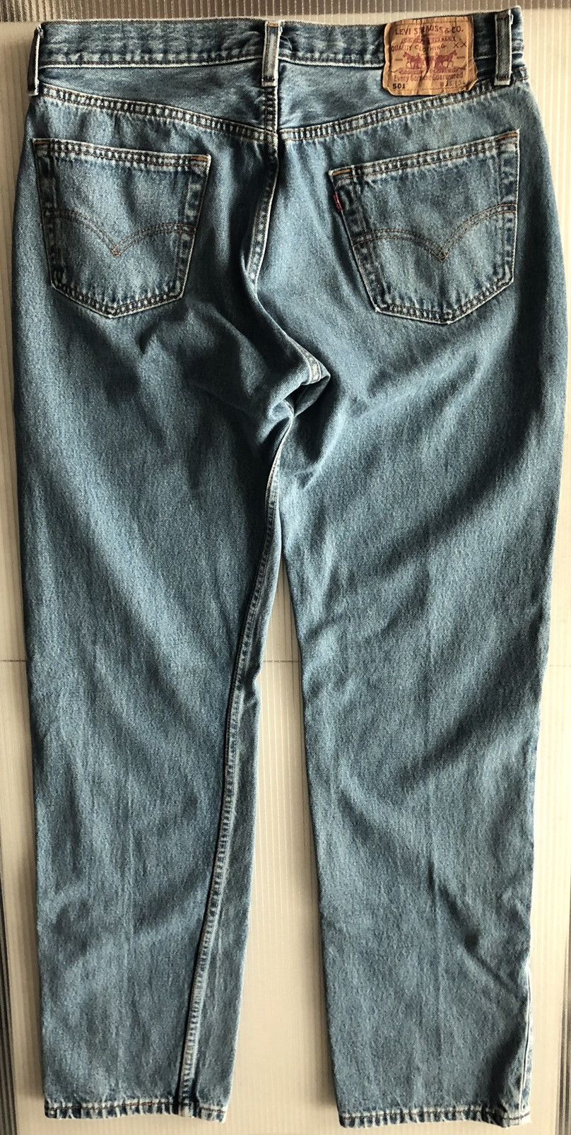 Levi's LEVIS 🇬🇧 STONEWASH 501 XX MADE IN UK 311 VINTAGE 90s VGC Size US 36 / EU 52 - 4 Thumbnail