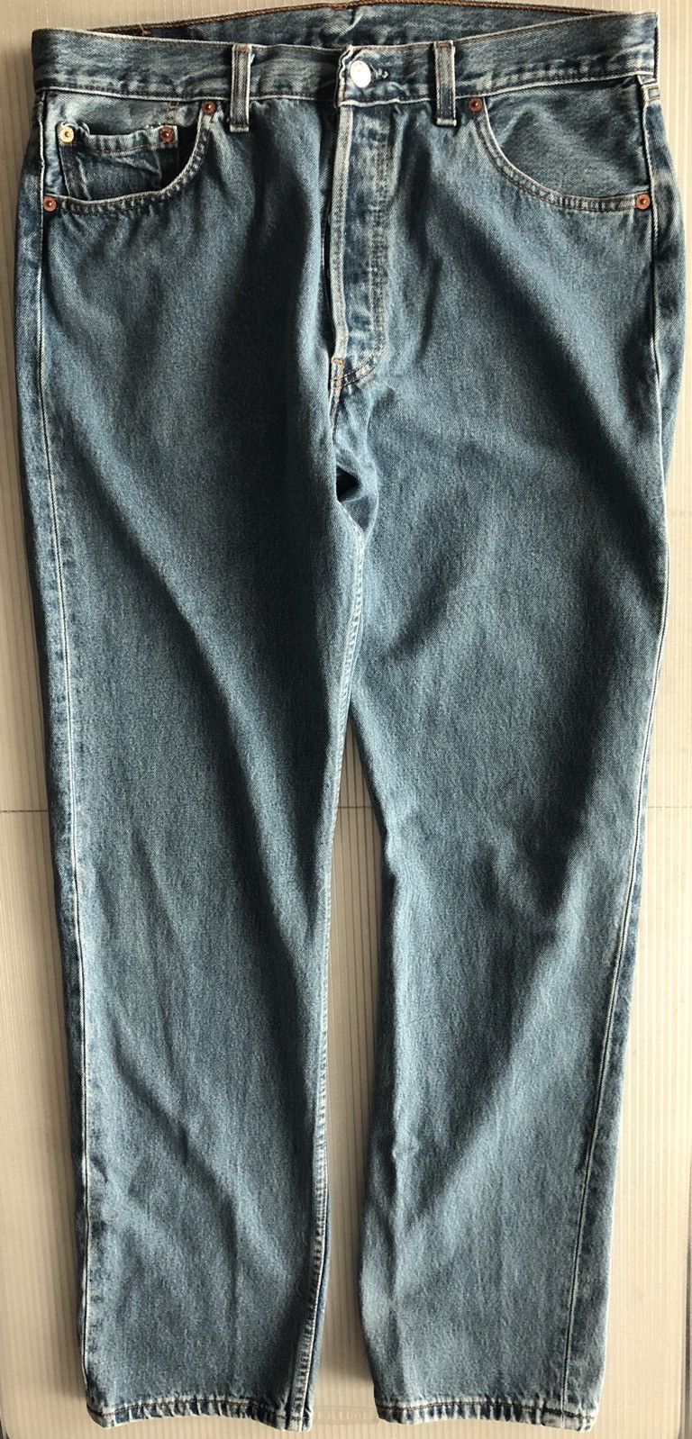 Levi's LEVIS 🇬🇧 STONEWASH 501 XX MADE IN UK 311 VINTAGE 90s VGC Size US 36 / EU 52 - 11 Thumbnail