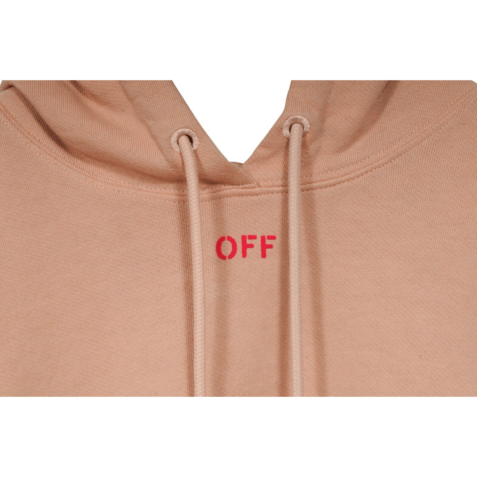 Off-White Cropped Logo Hoodie Sweatshirt Pink Detachable Sleeve Size S / US 4 / IT 40 - 5 Thumbnail