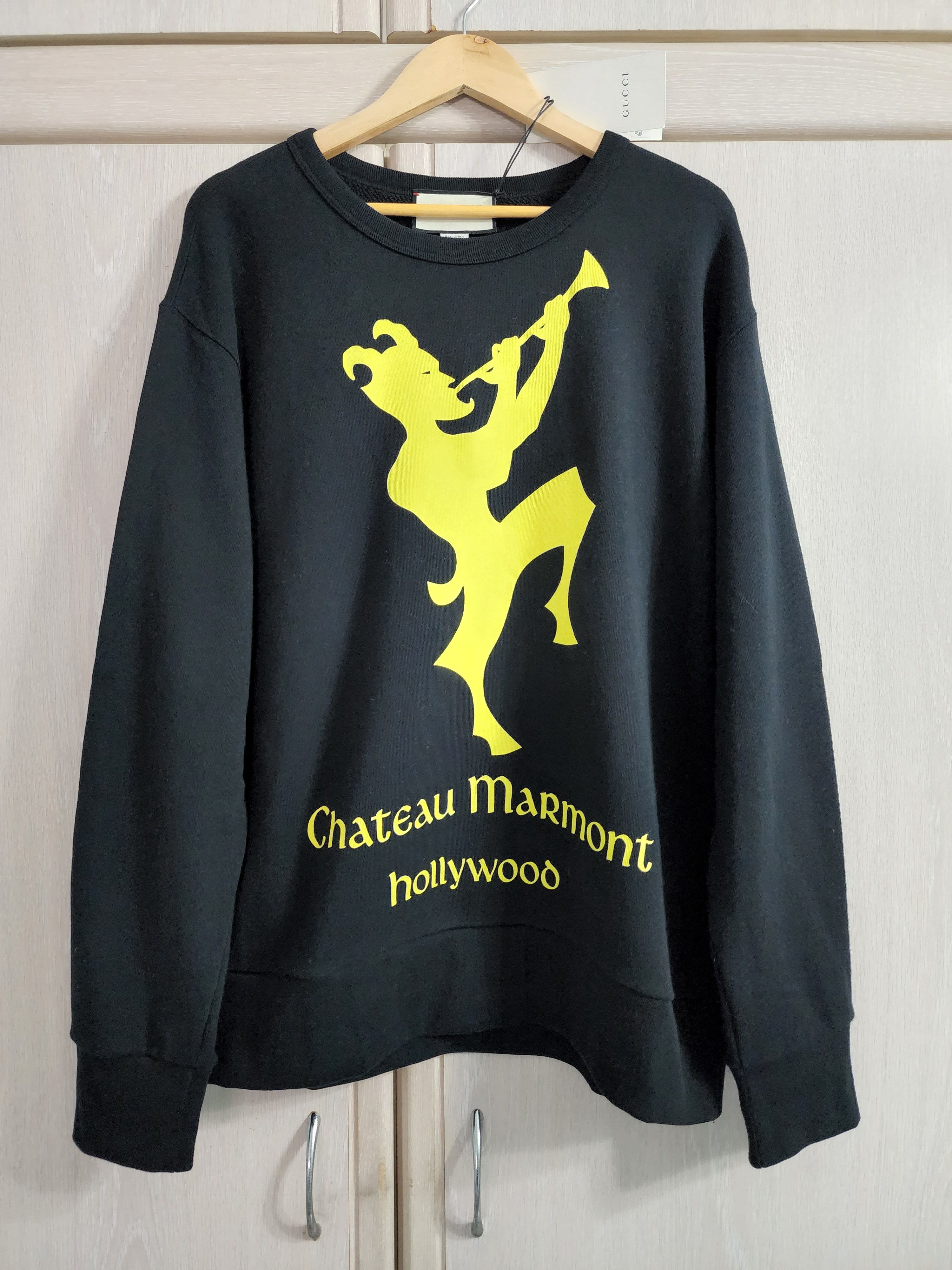 Gucci sweatshirt sizing hot sale