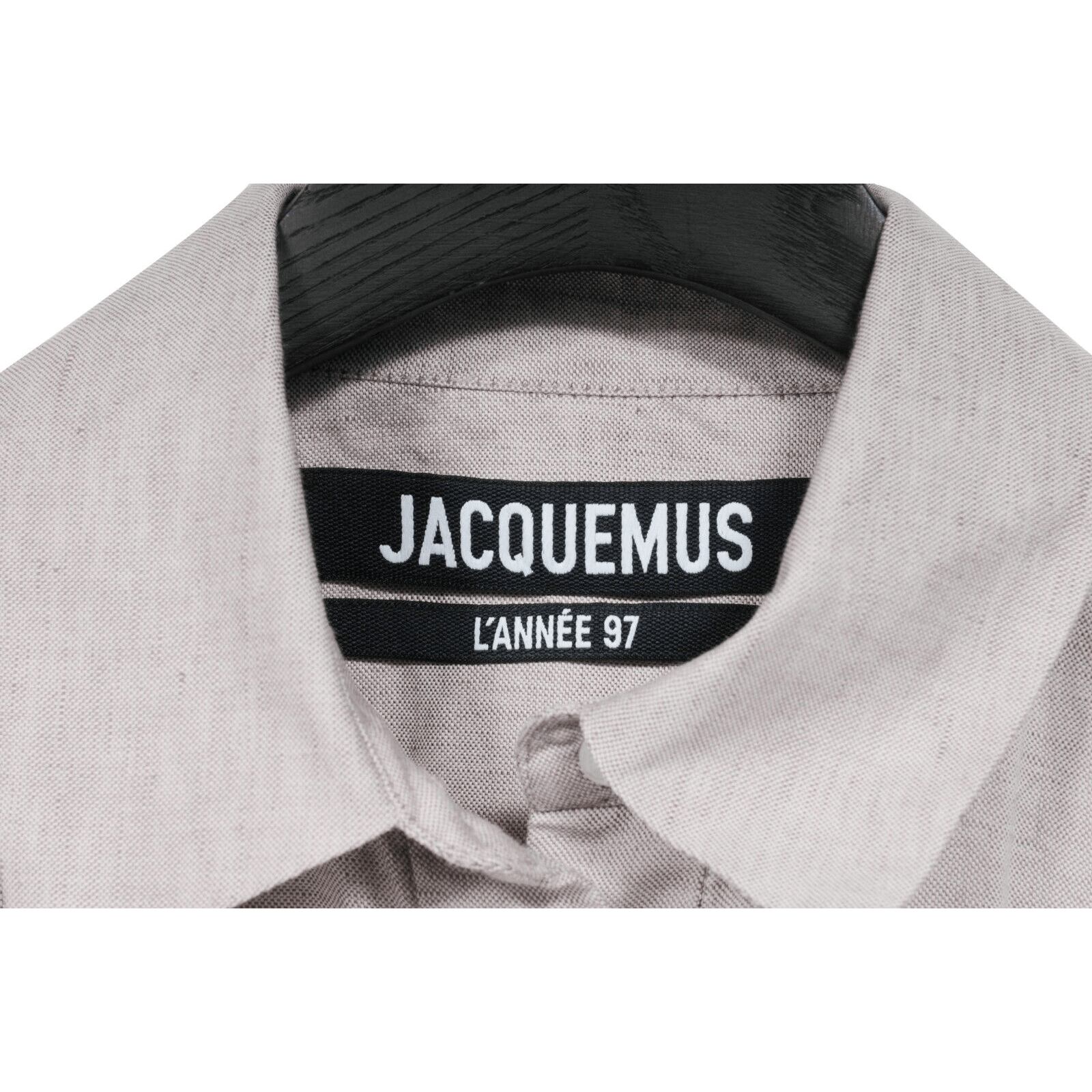 Jacquemus l'annee 97 Runway Shirt Dress Size 42 Lilac Linen Size M / US 6-8 / IT 42-44 - 3 Thumbnail