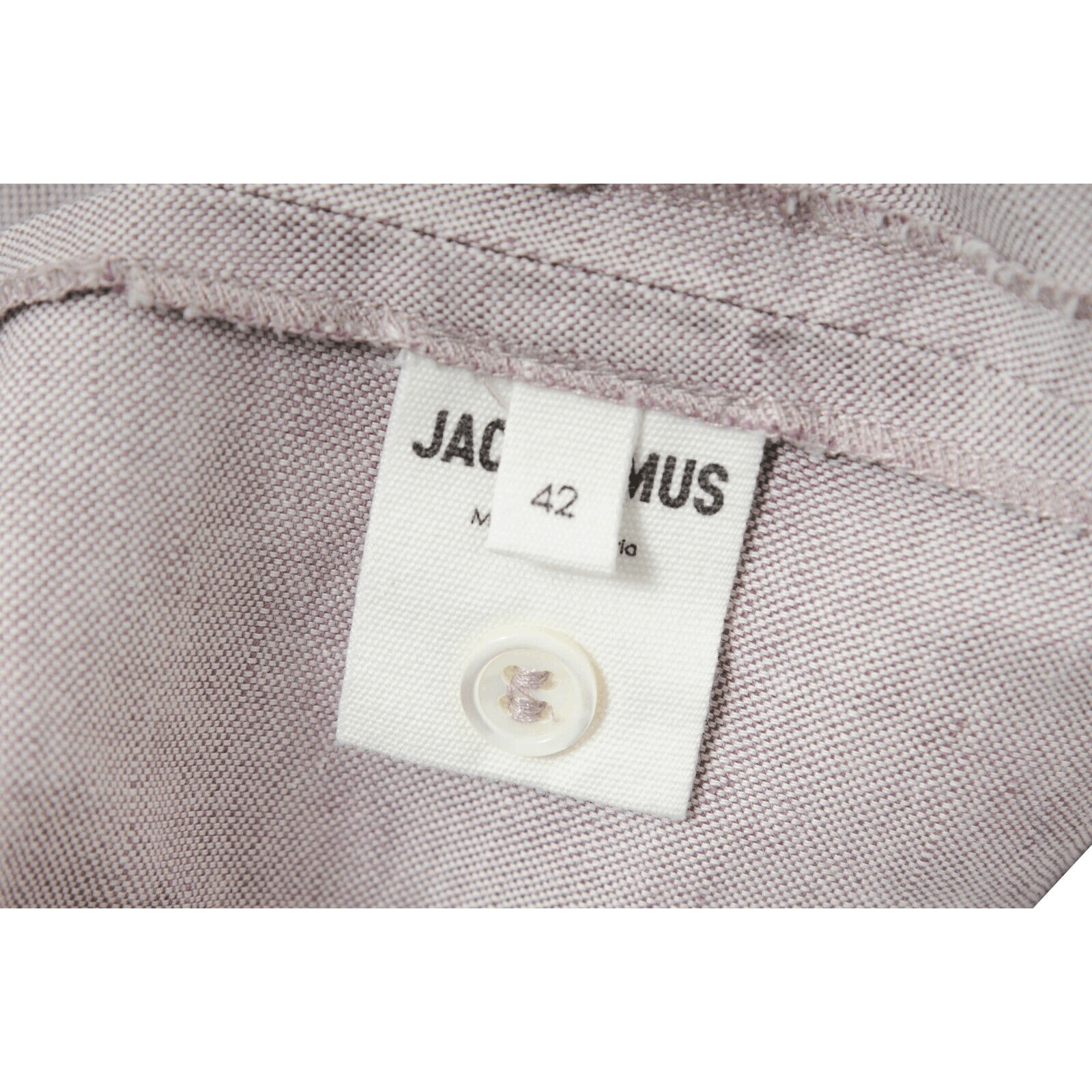 Jacquemus l'annee 97 Runway Shirt Dress Size 42 Lilac Linen Size M / US 6-8 / IT 42-44 - 11 Thumbnail