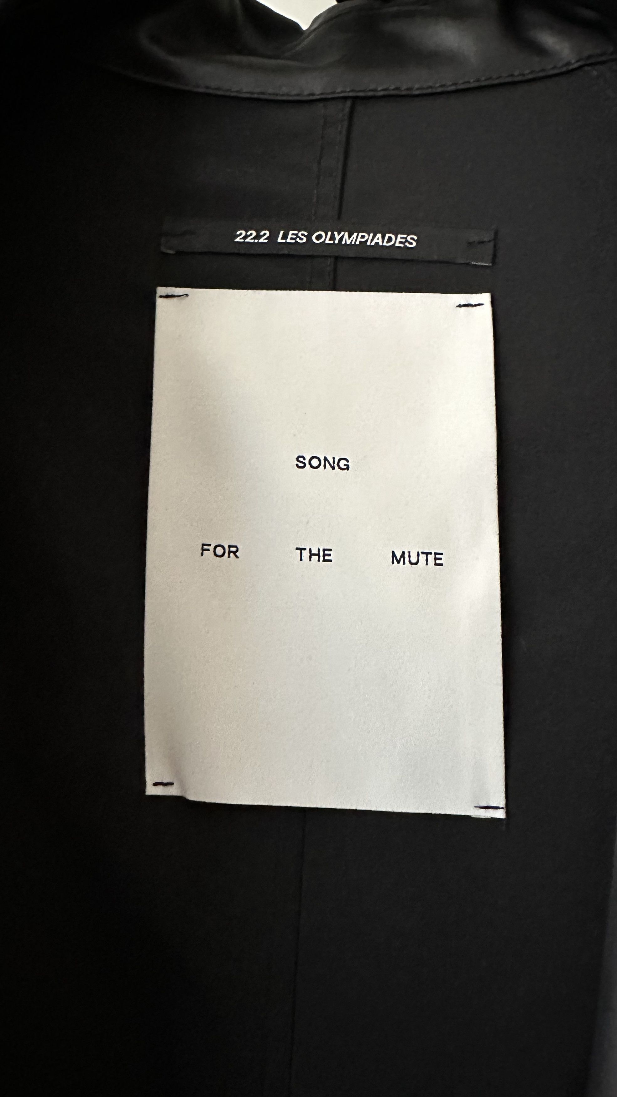 Song For The Mute Long Trench Coat Heavy Nylon Size US S / EU 44-46 / 1 - 12 Thumbnail