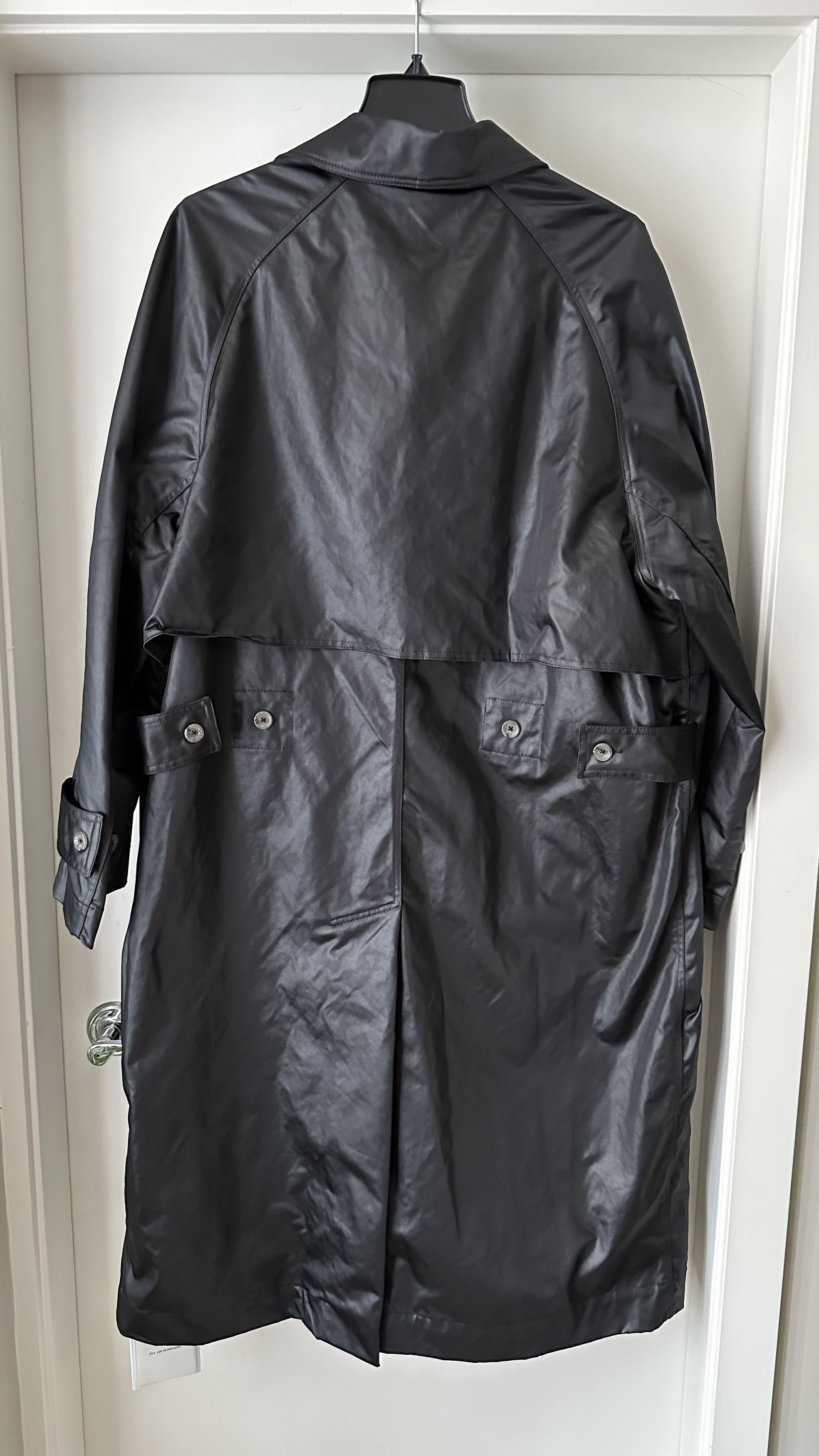 Song For The Mute Long Trench Coat Heavy Nylon Size US S / EU 44-46 / 1 - 6 Thumbnail