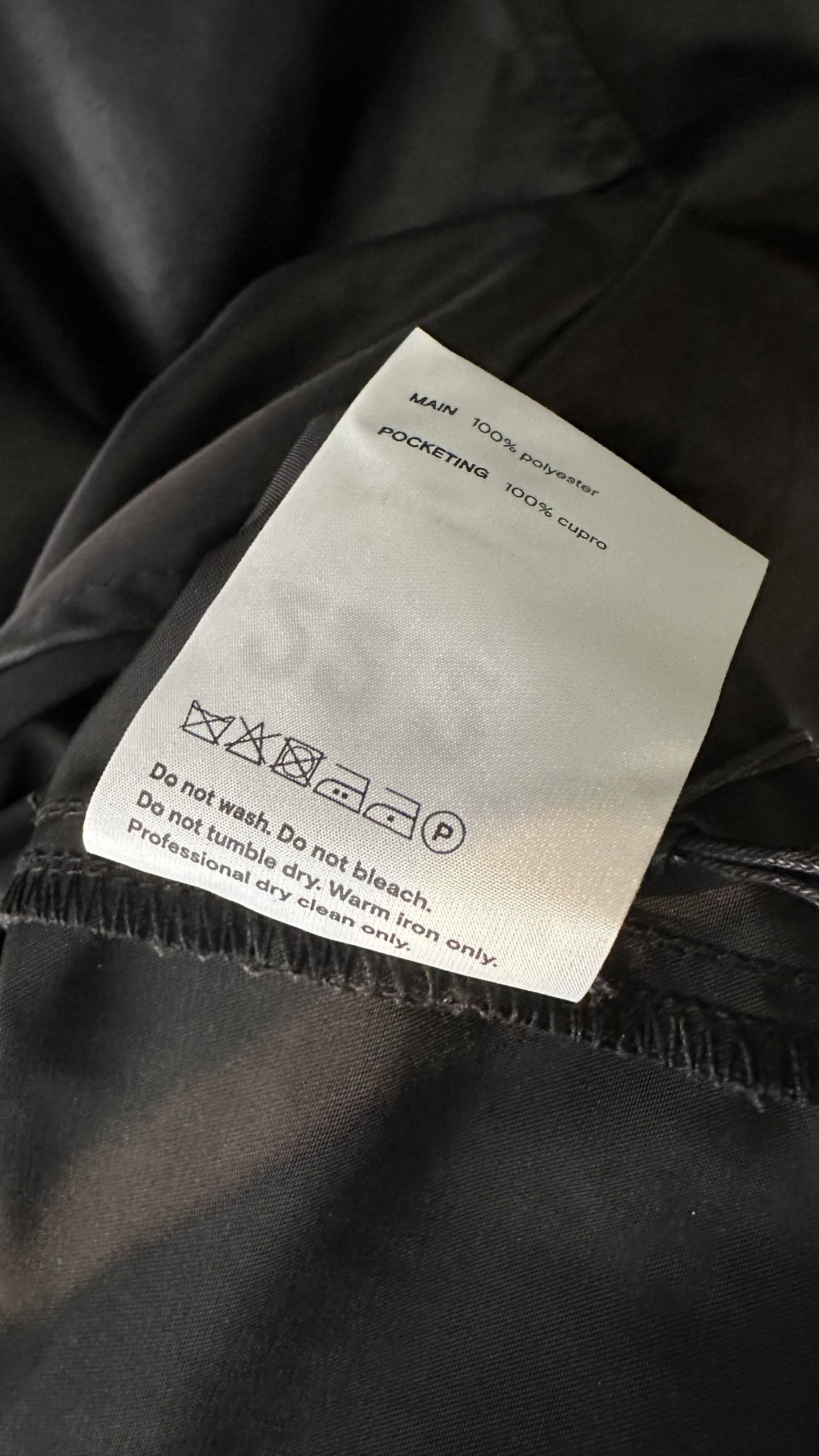 Song For The Mute Long Trench Coat Heavy Nylon Size US S / EU 44-46 / 1 - 7 Thumbnail