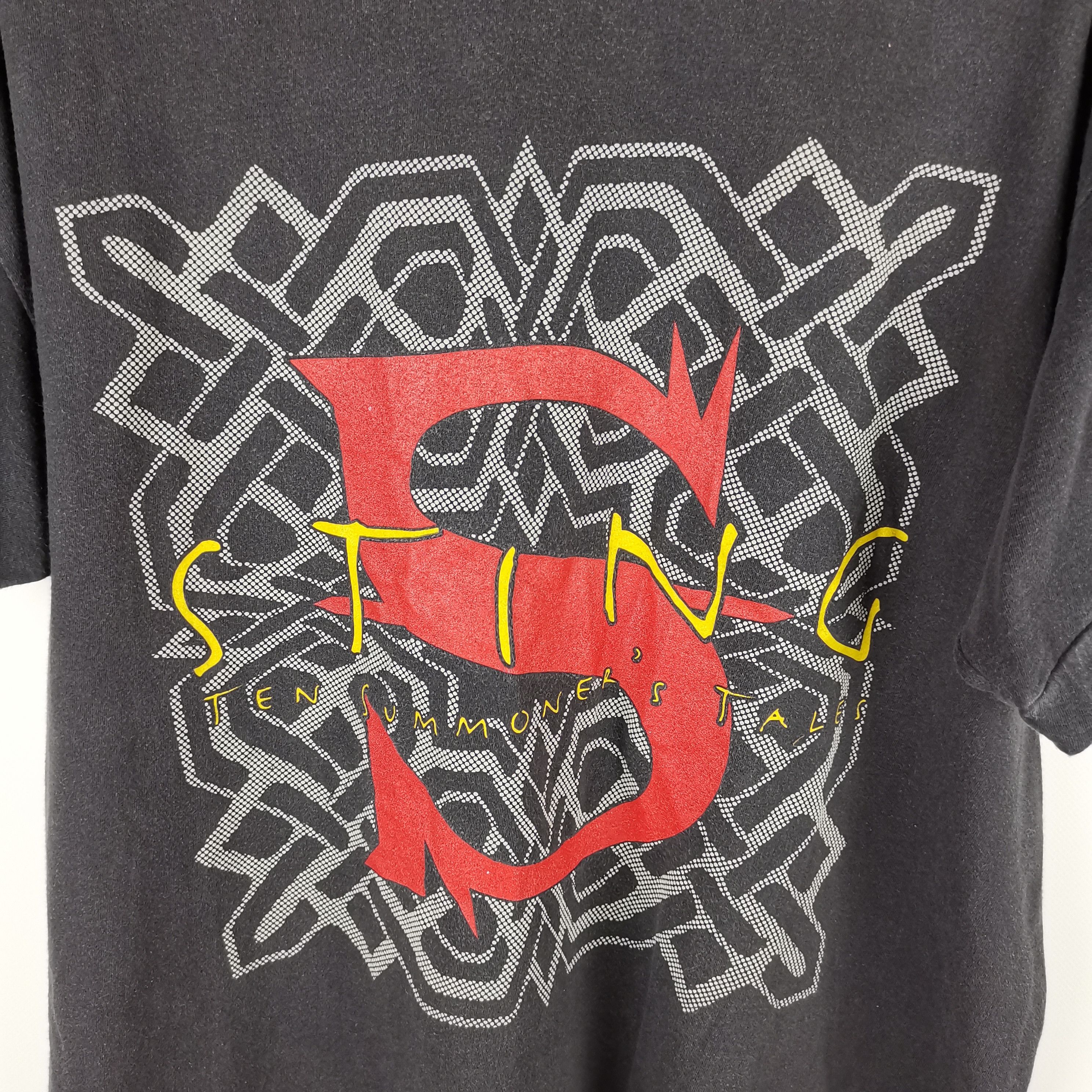 Band Tees × Sting × Vintage Sting vintage 90s ten summoner's tales world tour tee Size US L / EU 52-54 / 3 - 6 Thumbnail