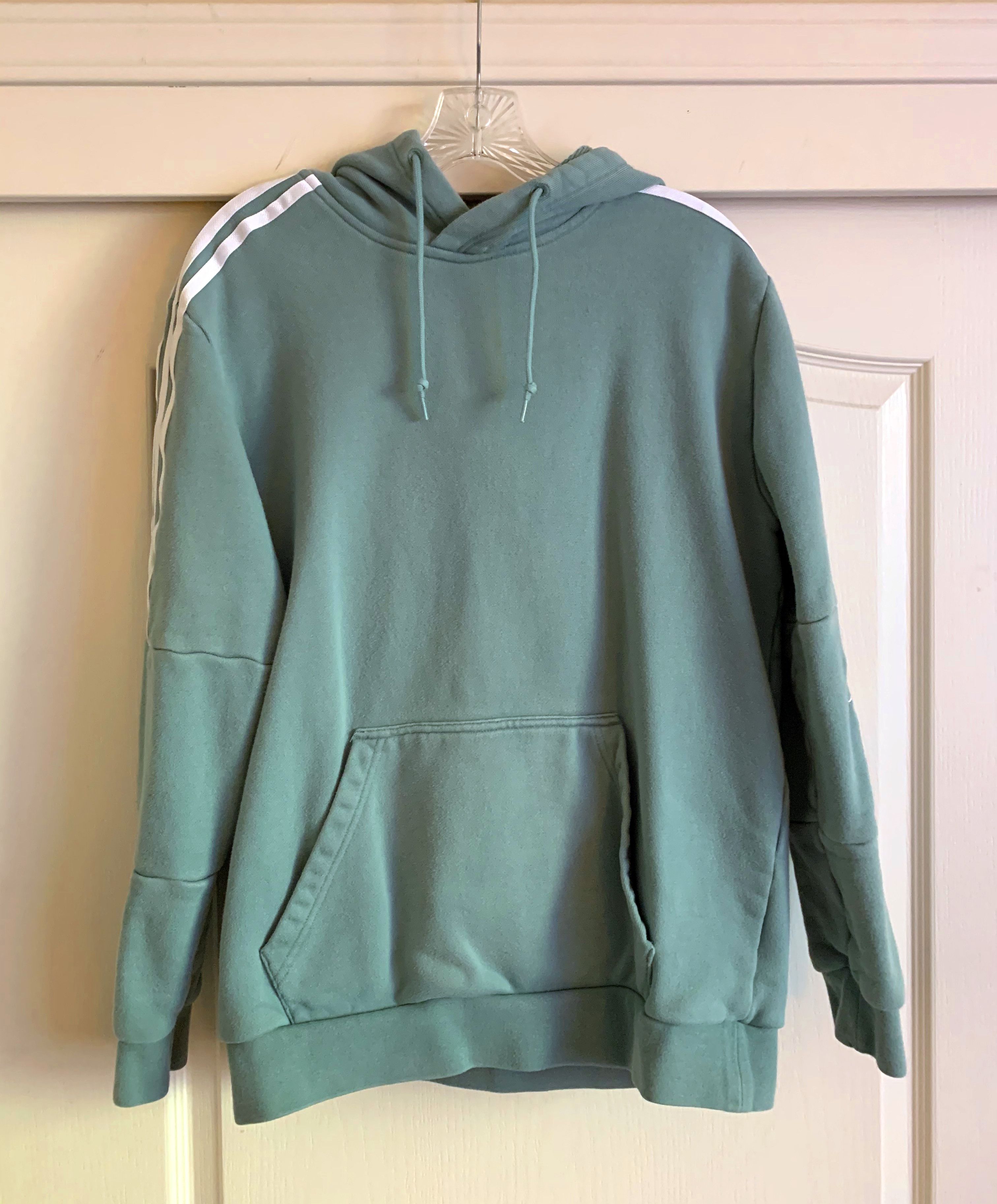Adidas Adidas Originals Three Stripe Hoodie Size US M / EU 48-50 / 2 - 2 Thumbnail