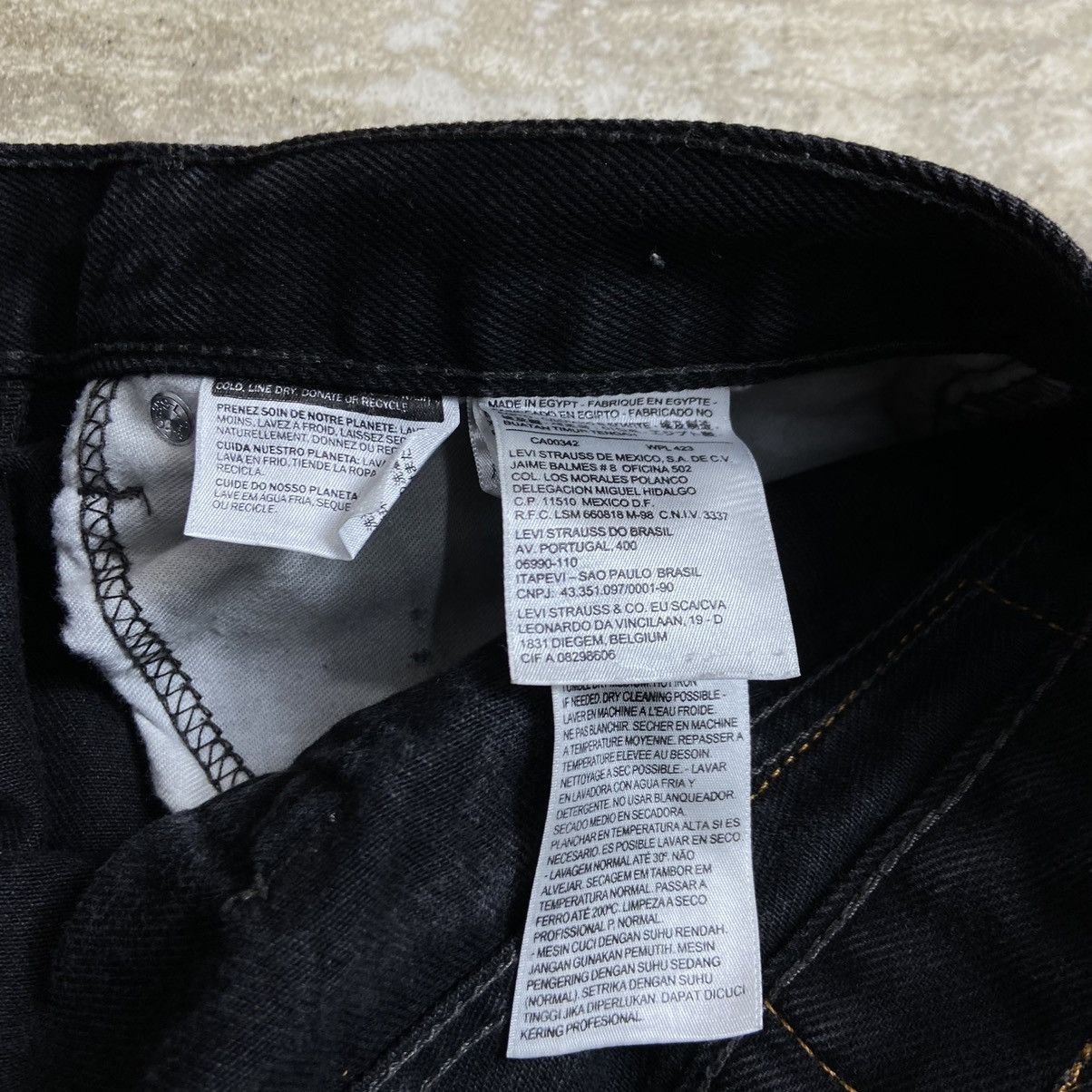 Levi's Vintage Clothing LEVIS PATCHWORK CUSTOM HANDMADE SASHIKO RARE PANTS - № 3057 Size US 32 / EU 48 - 8 Thumbnail