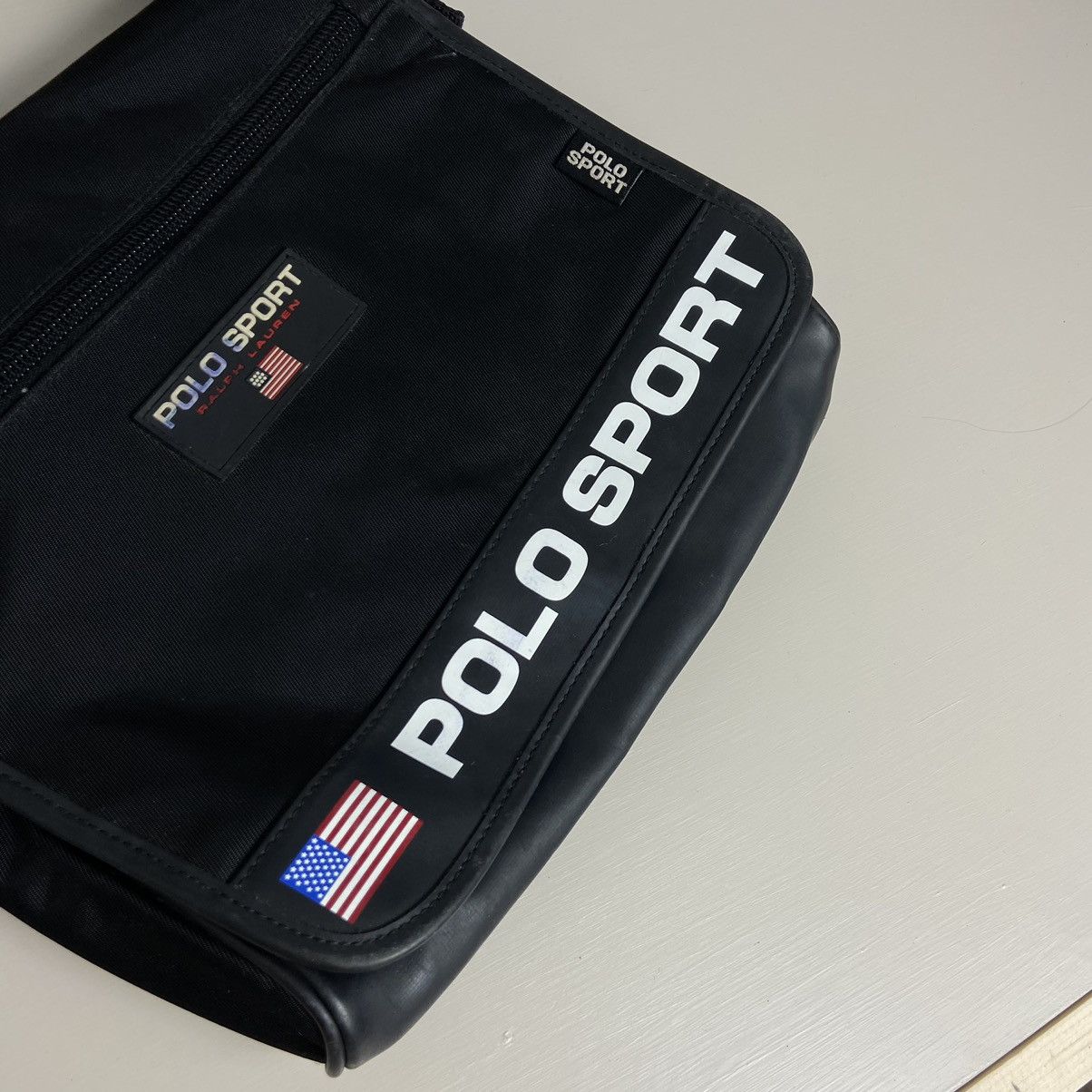 Ralph Lauren 00s POLO SPORT BY RALPH LAUREN NYLON CROSS BODYBAG - № 6002 Size ONE SIZE - 3 Thumbnail