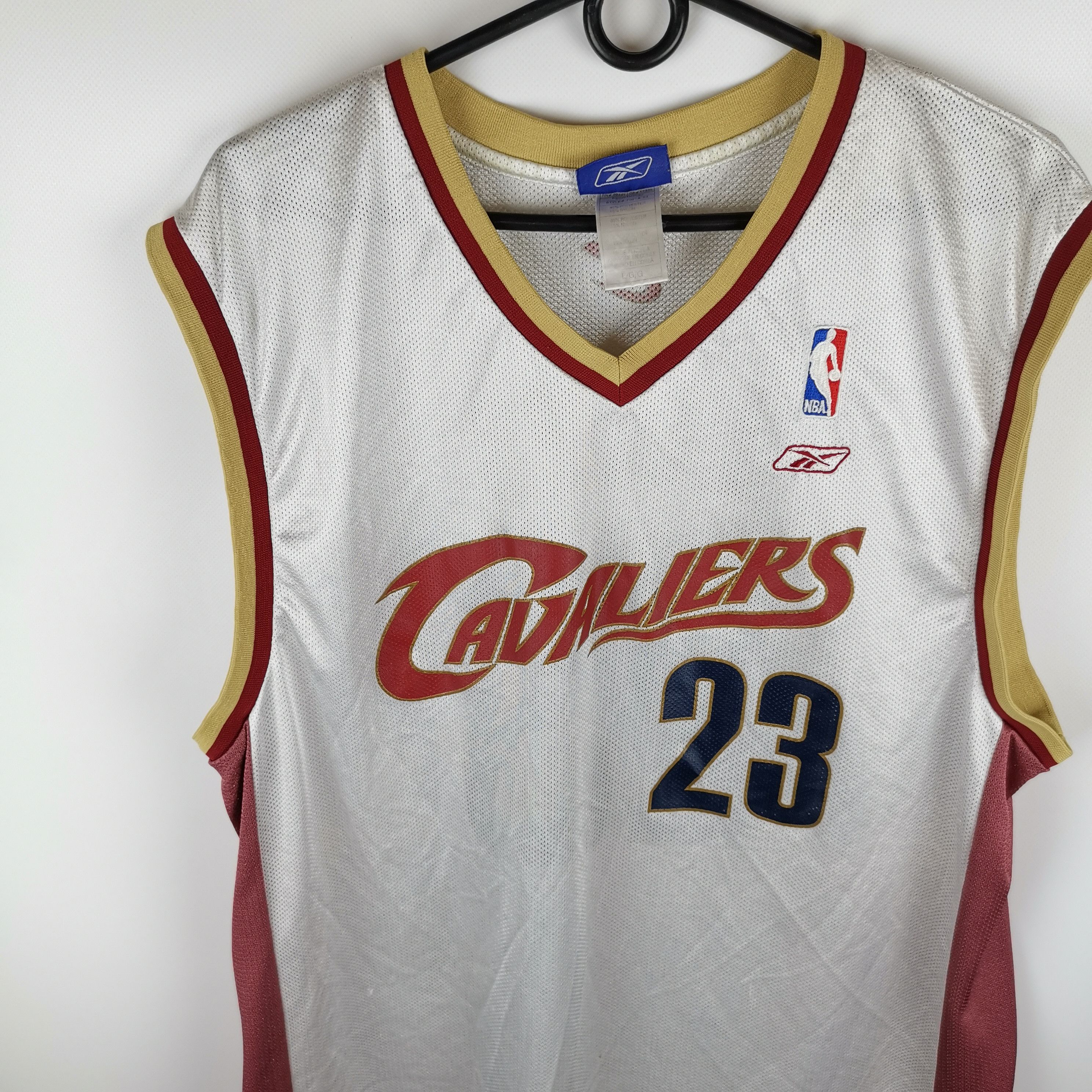 NBA Vintage Reebok Cleveland Cavaliers #23 Lebron James jersey Size US L / EU 52-54 / 3 - 1 Thumbnail