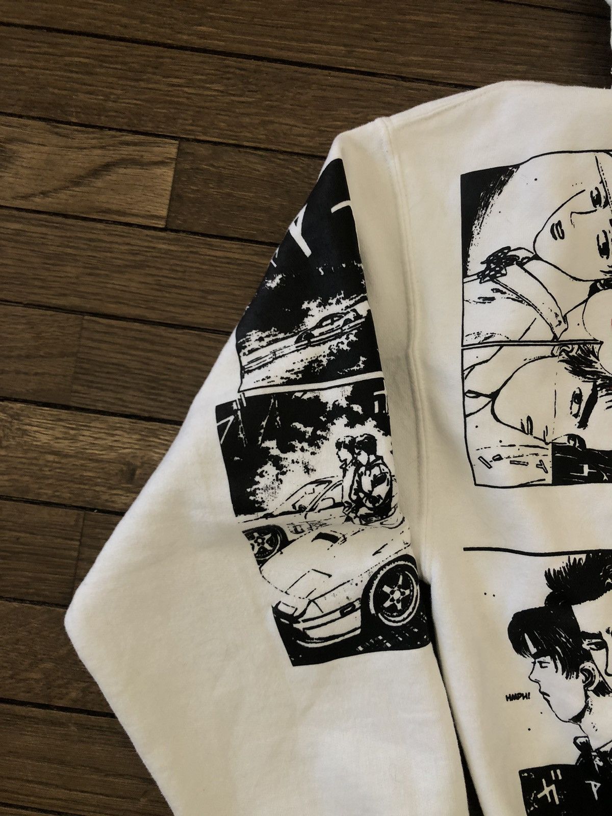 Ghost Supply Rare buy Initial D Manga Hoodie - Large