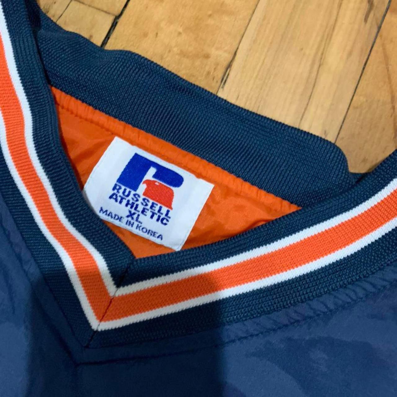 Russell Athletic × Vintage Vintage 90s Illinois Sweatshirt Size US XL / EU 56 / 4 - 2 Thumbnail
