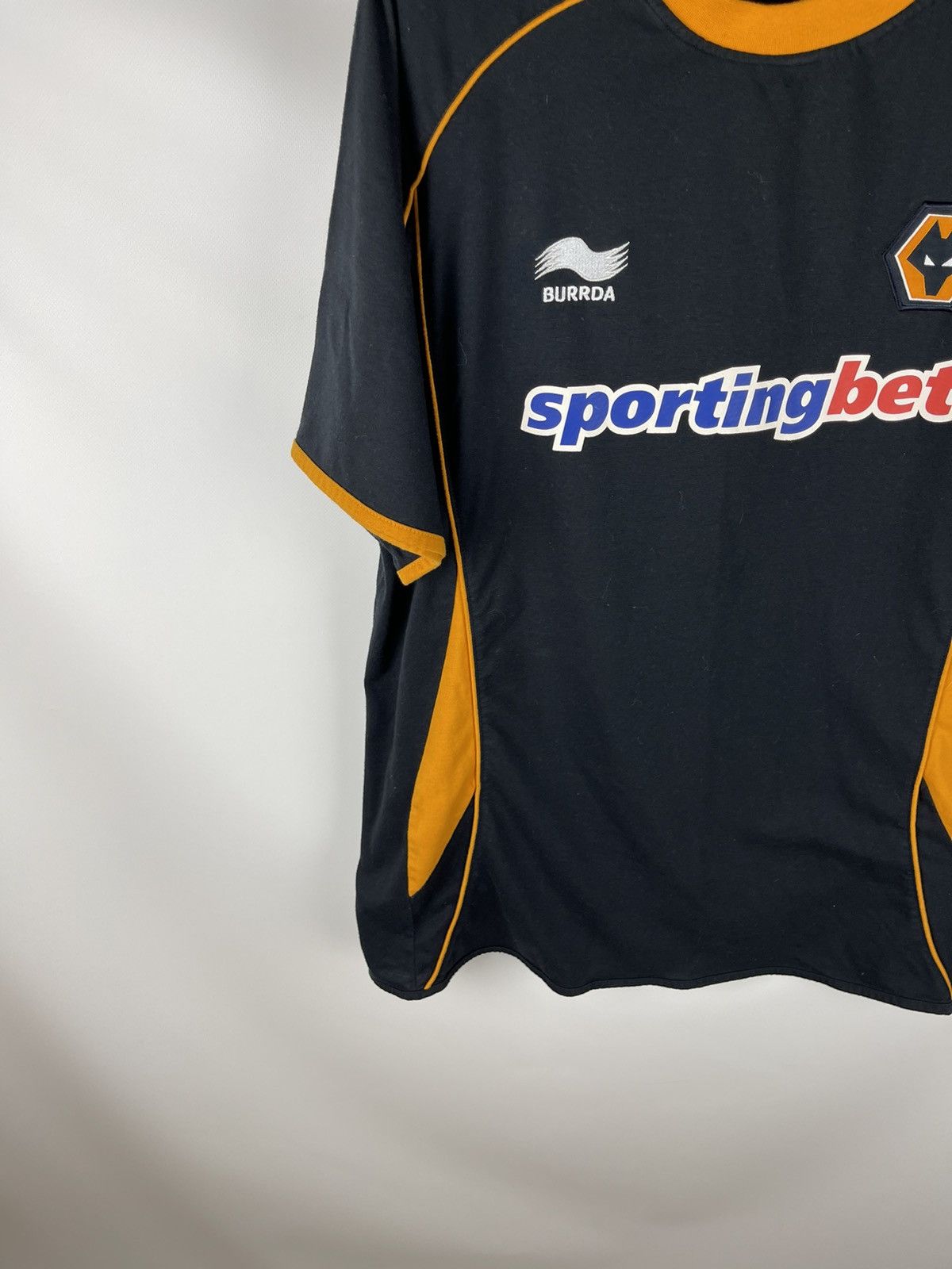 Vintage Burrda Wolverhampton 2011 2012 away soccer jersey football Size US XXL / EU 58 / 5 - 3 Thumbnail