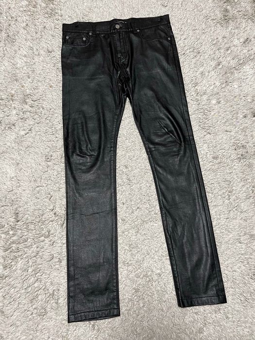 Saint Laurent Paris 14SS D02 Faux Leather Pants sz31 Size US 31 - 1 Preview