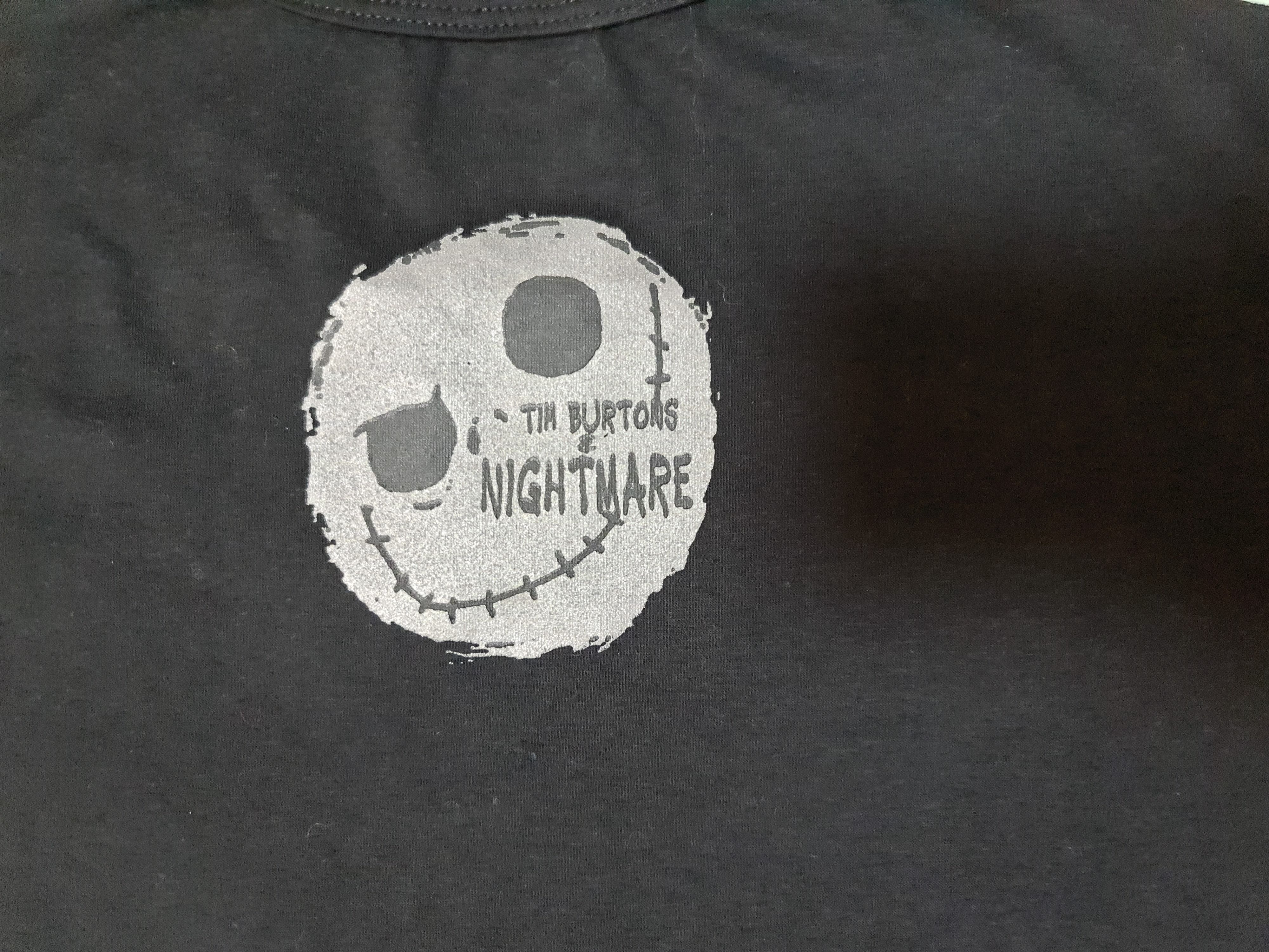 Vintage Vintage 90s Tim Burtons Nightmare Before Christmas Size US M / EU 48-50 / 2 - 5 Thumbnail