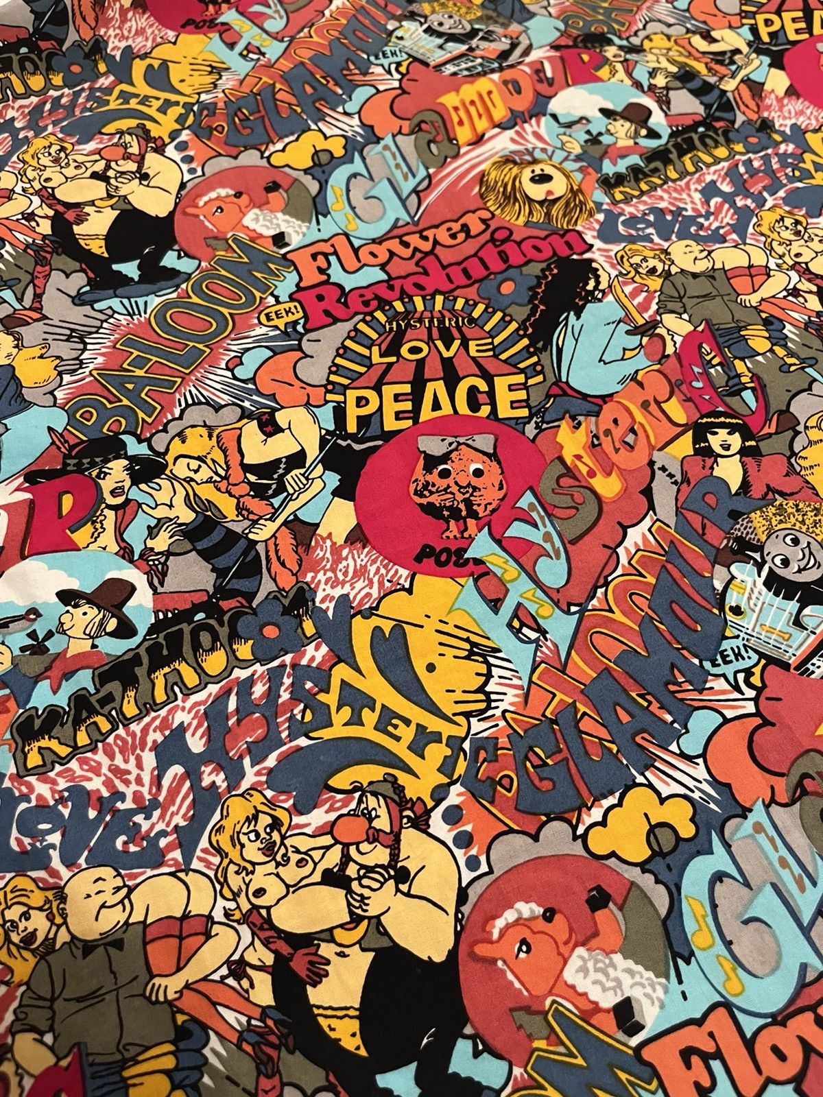 Hysteric Glamour Hysteric Glamour Peace & Love Shirt Size US XL / EU 56 / 4 - 5 Thumbnail