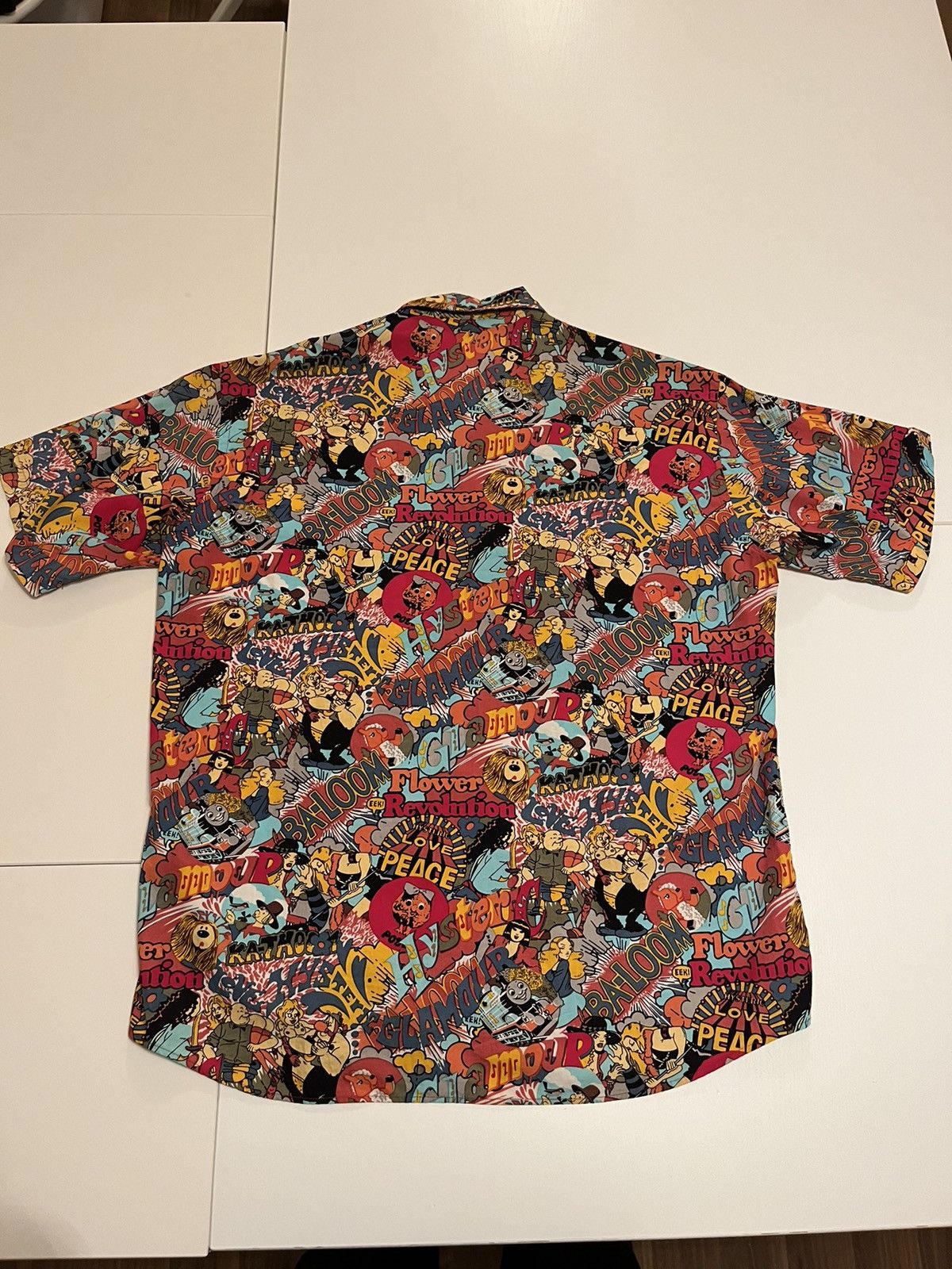 Hysteric Glamour Hysteric Glamour Peace & Love Shirt Size US XL / EU 56 / 4 - 2 Thumbnail