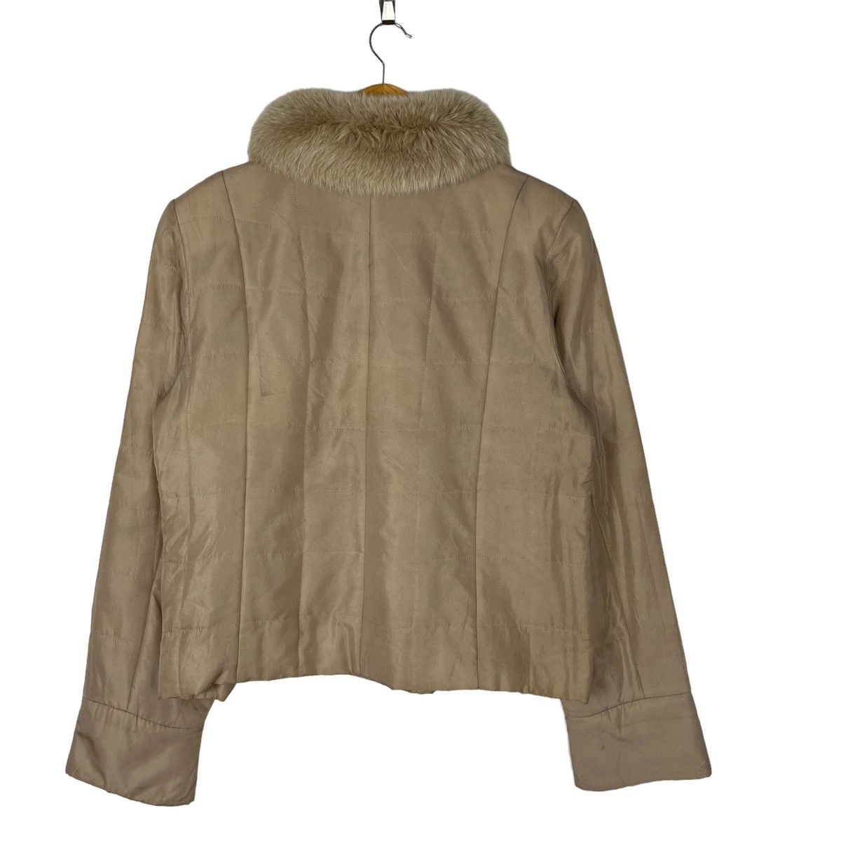 Balmain Silk Furs Zip Up Jacket