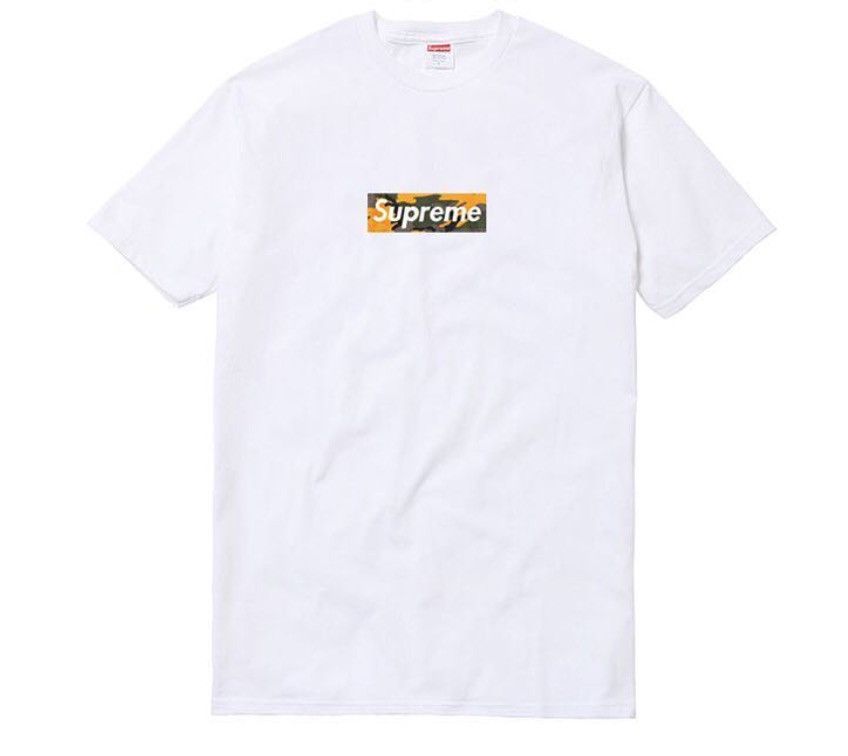 SUPREME BROOKLYN BOX LOGO TEE WHITE