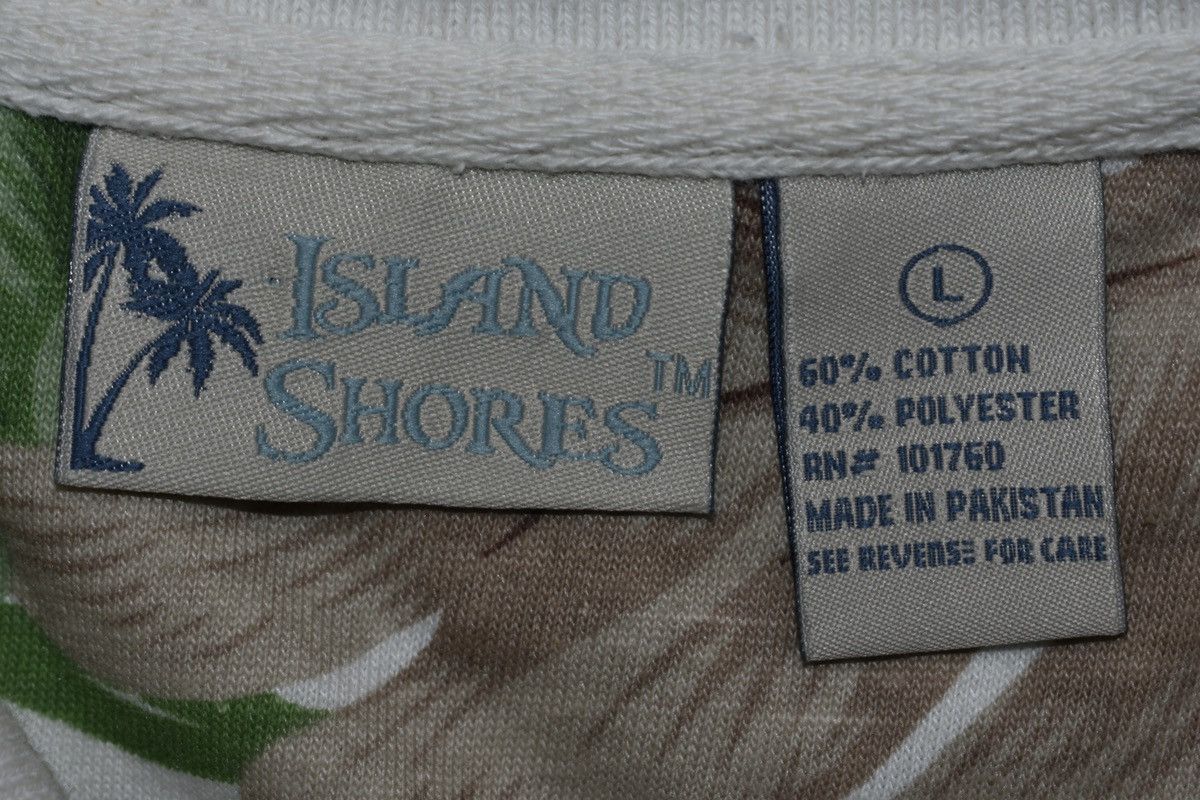Vintage Vintage Plant Print Polo (L) Size US L / EU 52-54 / 3 - 4 Thumbnail