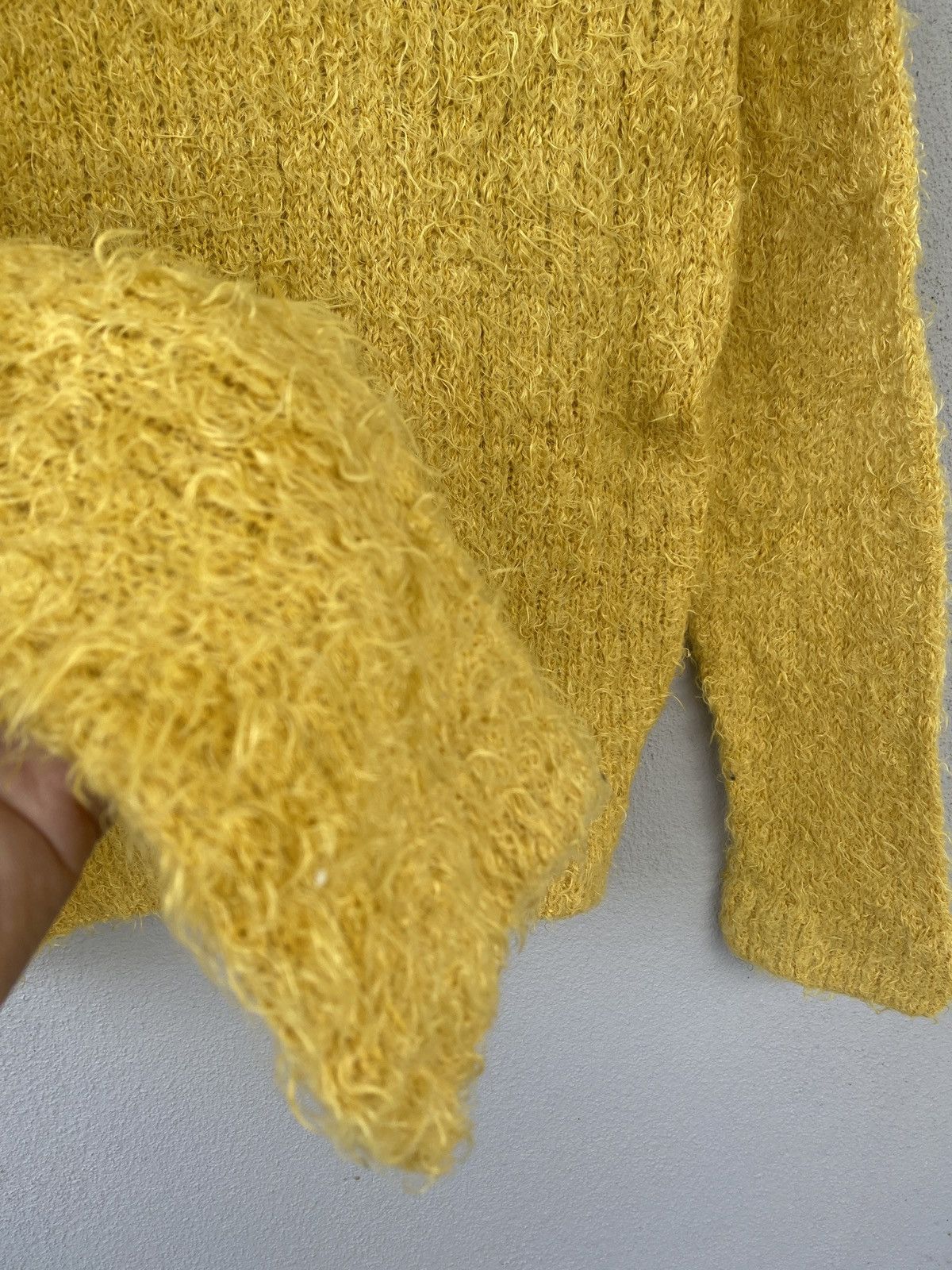 Aran Isles Knitwear × Vintage Vintage chocol raffien mohair knitwear Size M / US 6-8 / IT 42-44 - 5 Thumbnail