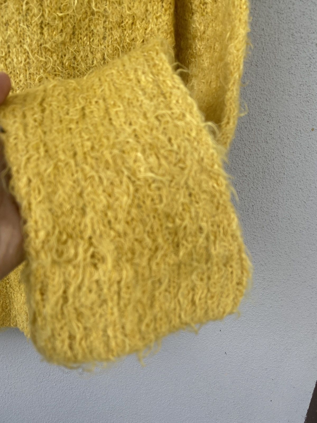 Aran Isles Knitwear × Vintage Vintage chocol raffien mohair knitwear Size M / US 6-8 / IT 42-44 - 6 Thumbnail