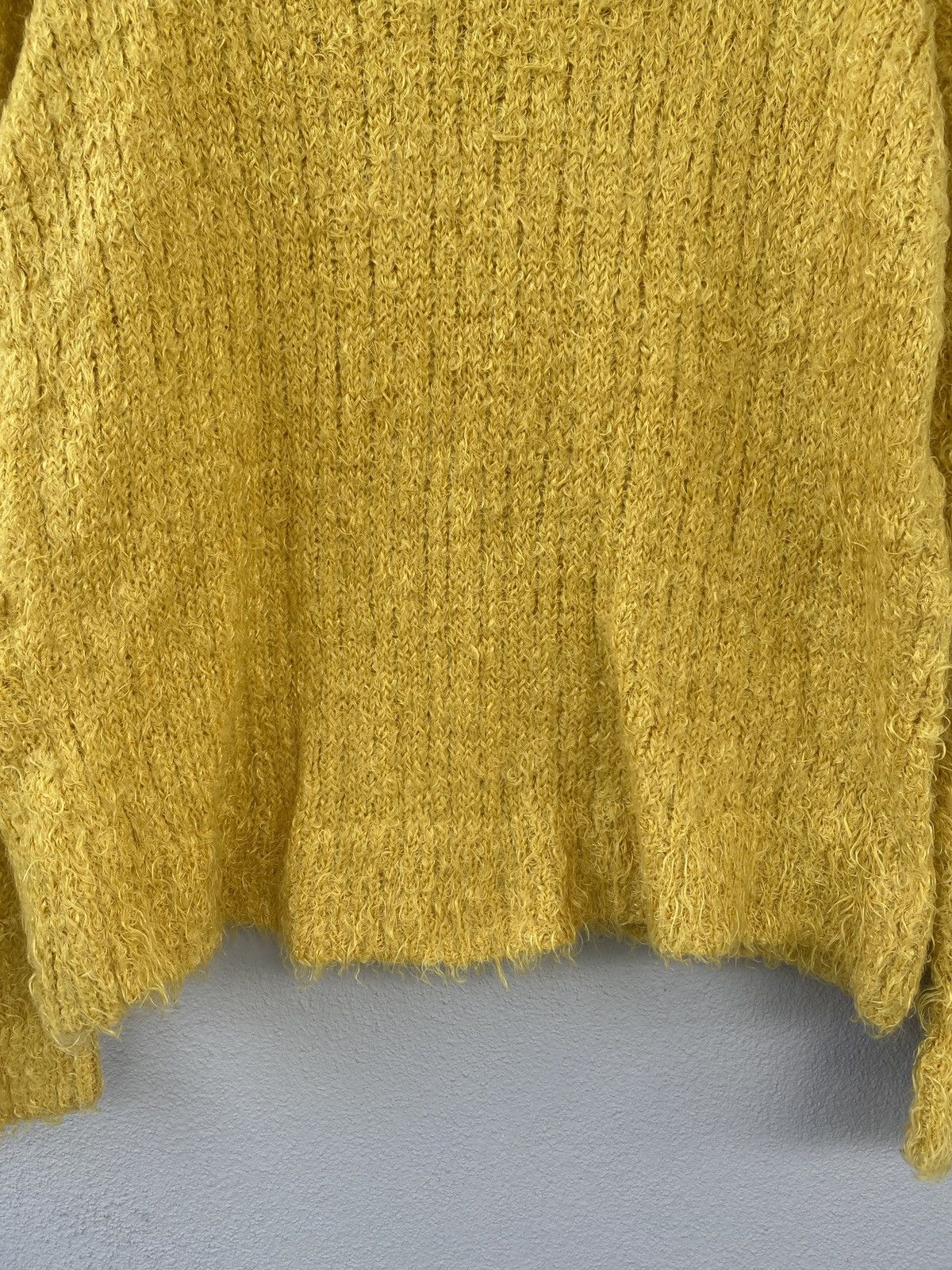 Aran Isles Knitwear × Vintage Vintage chocol raffien mohair knitwear Size M / US 6-8 / IT 42-44 - 9 Thumbnail