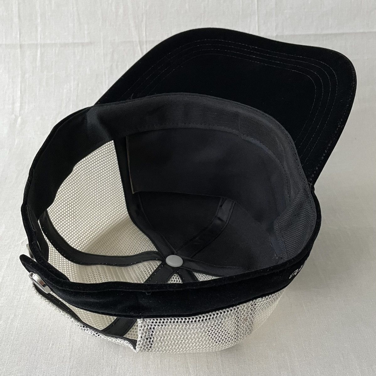 MasterPiece Vtg MasterPiece Velvet Trucket Hat Studded MSPC Japan Cap Size ONE SIZE - 11 Thumbnail