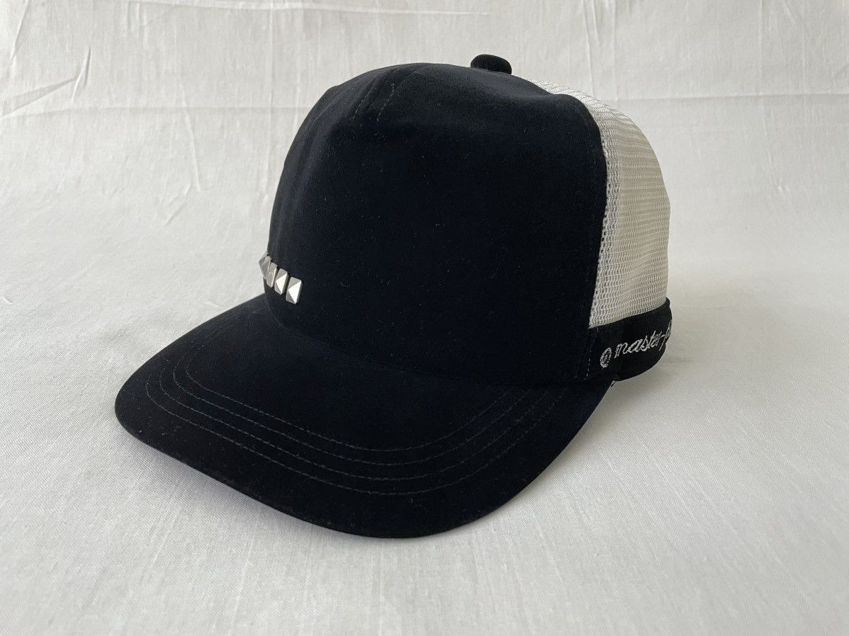 MasterPiece Vtg MasterPiece Velvet Trucket Hat Studded MSPC Japan Cap Size ONE SIZE - 2 Thumbnail