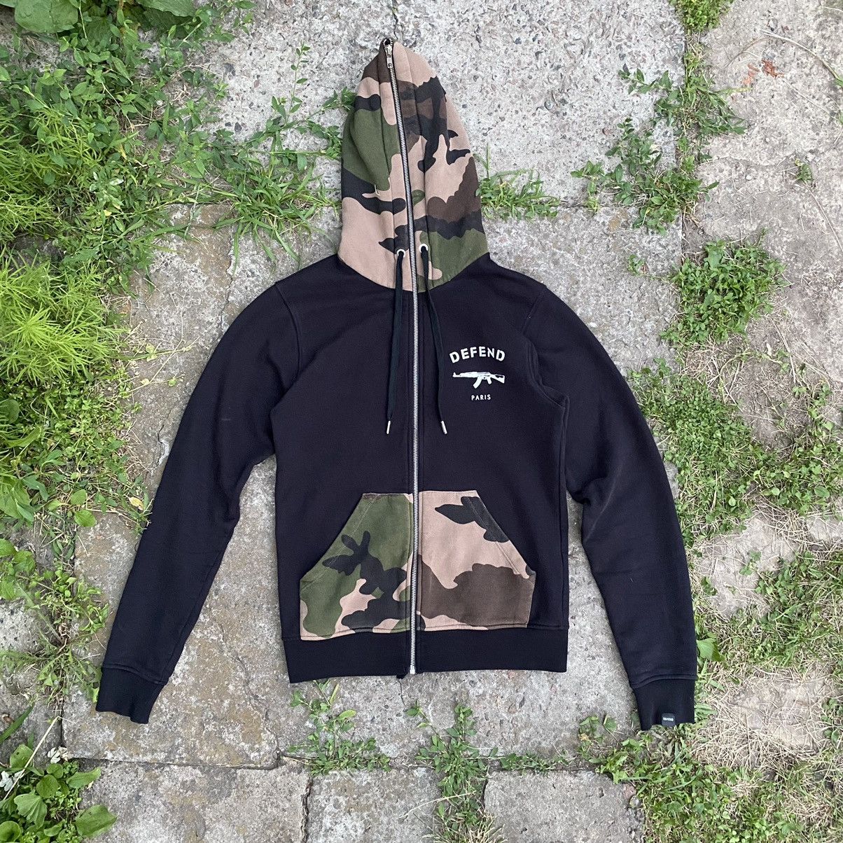 Defend Paris Defend paris hoodie full zip Grailed