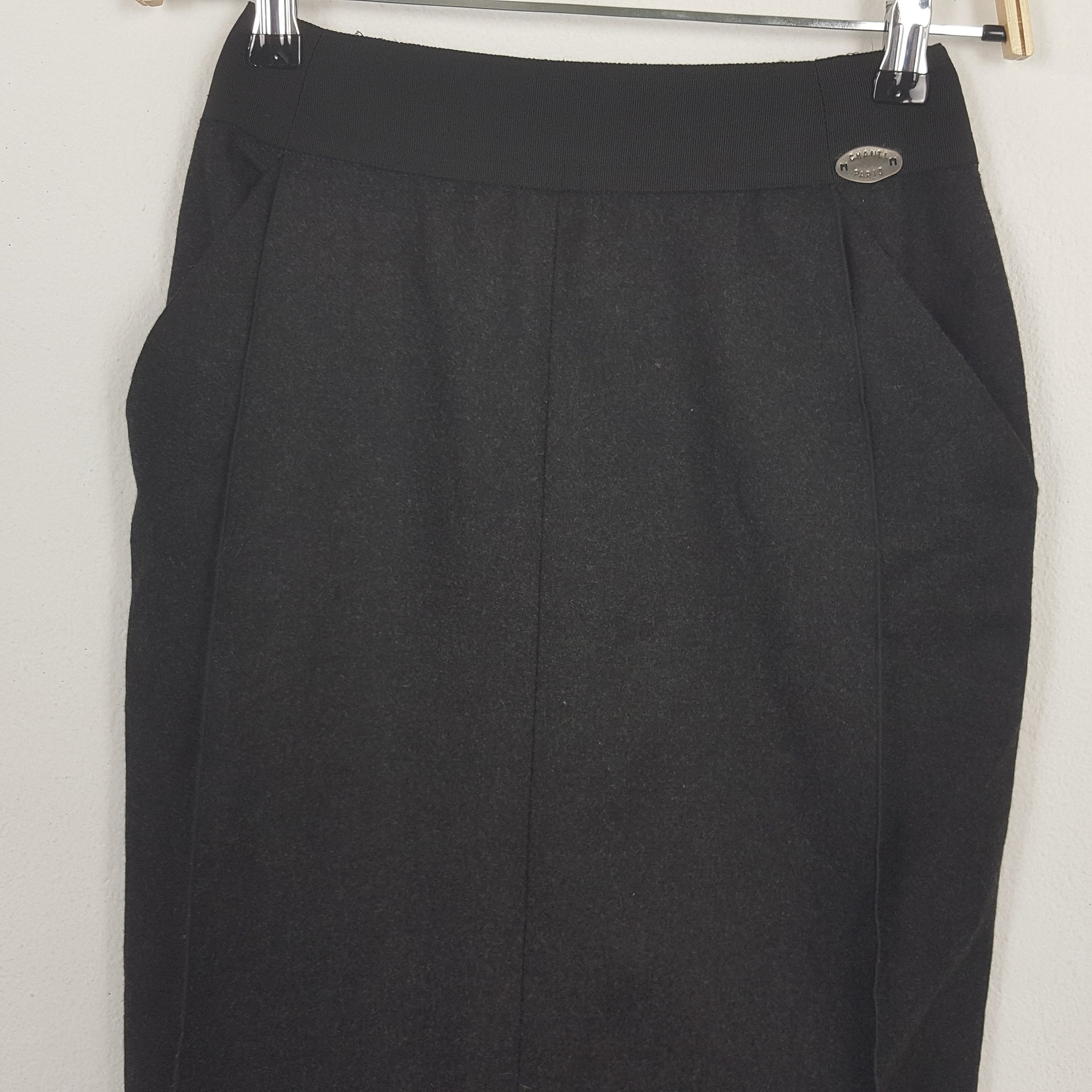 Chanel × Vintage Vintage CHANEL Italian Brand Designer Long Skirts Size 22" - 2 Thumbnail