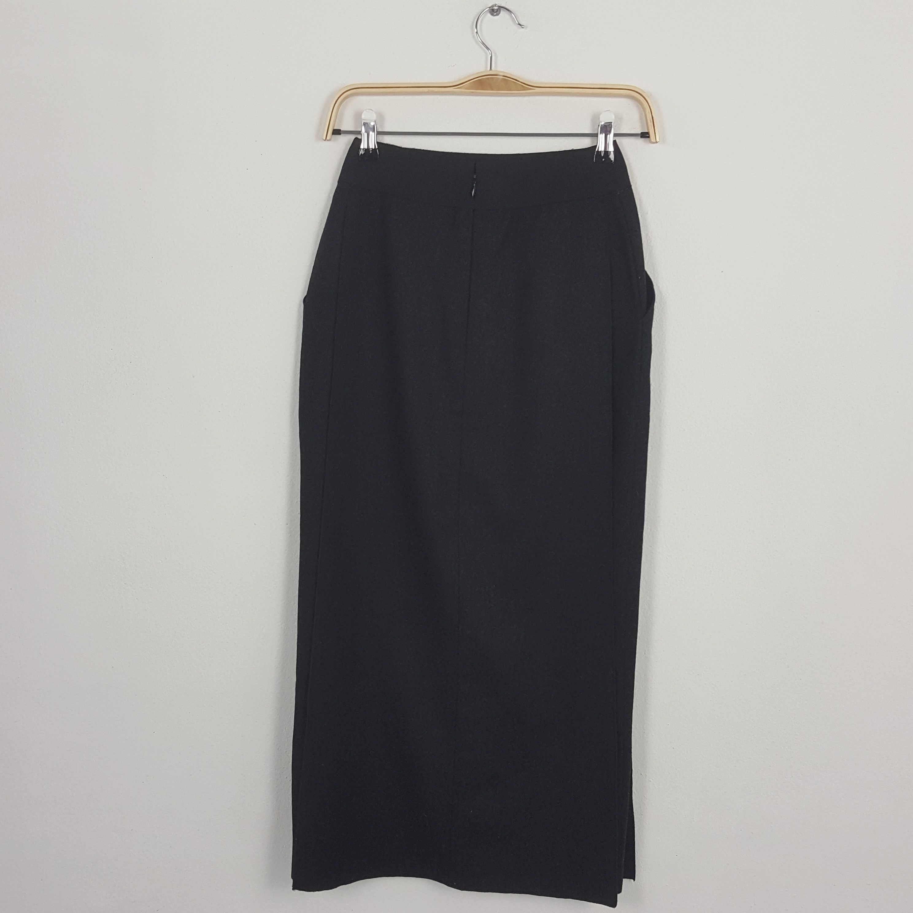 Chanel × Vintage Vintage CHANEL Italian Brand Designer Long Skirts Size 22" - 4 Thumbnail