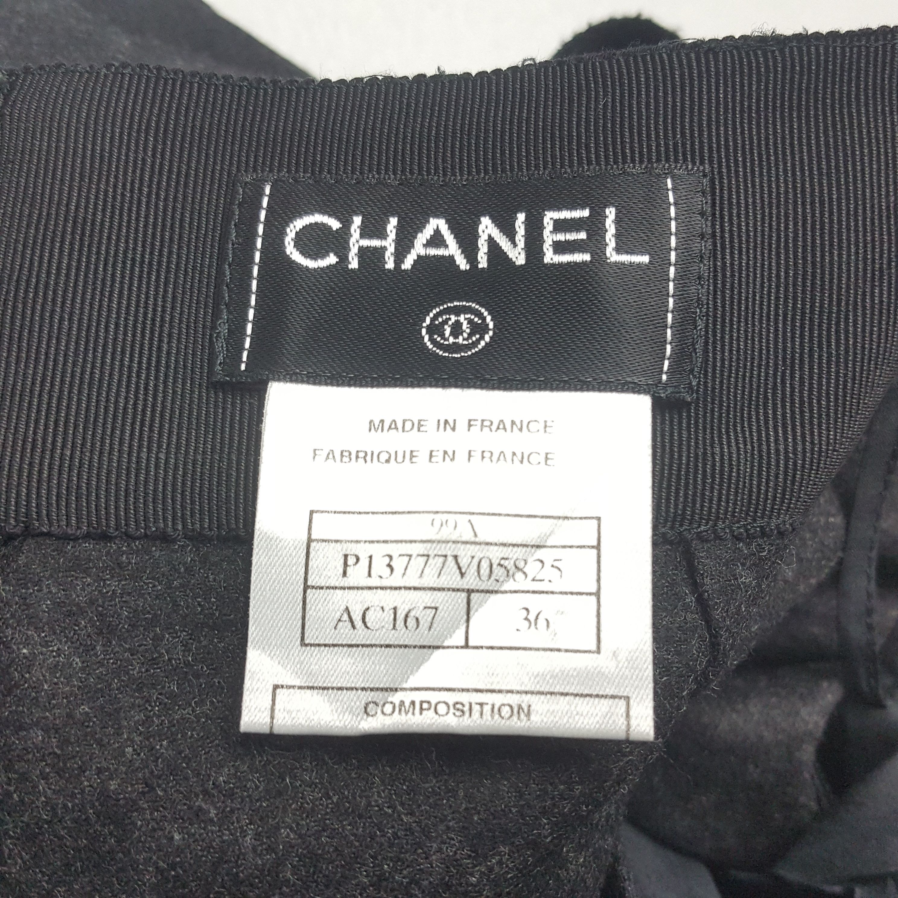 Chanel × Vintage Vintage CHANEL Italian Brand Designer Long Skirts Size 22" - 11 Thumbnail