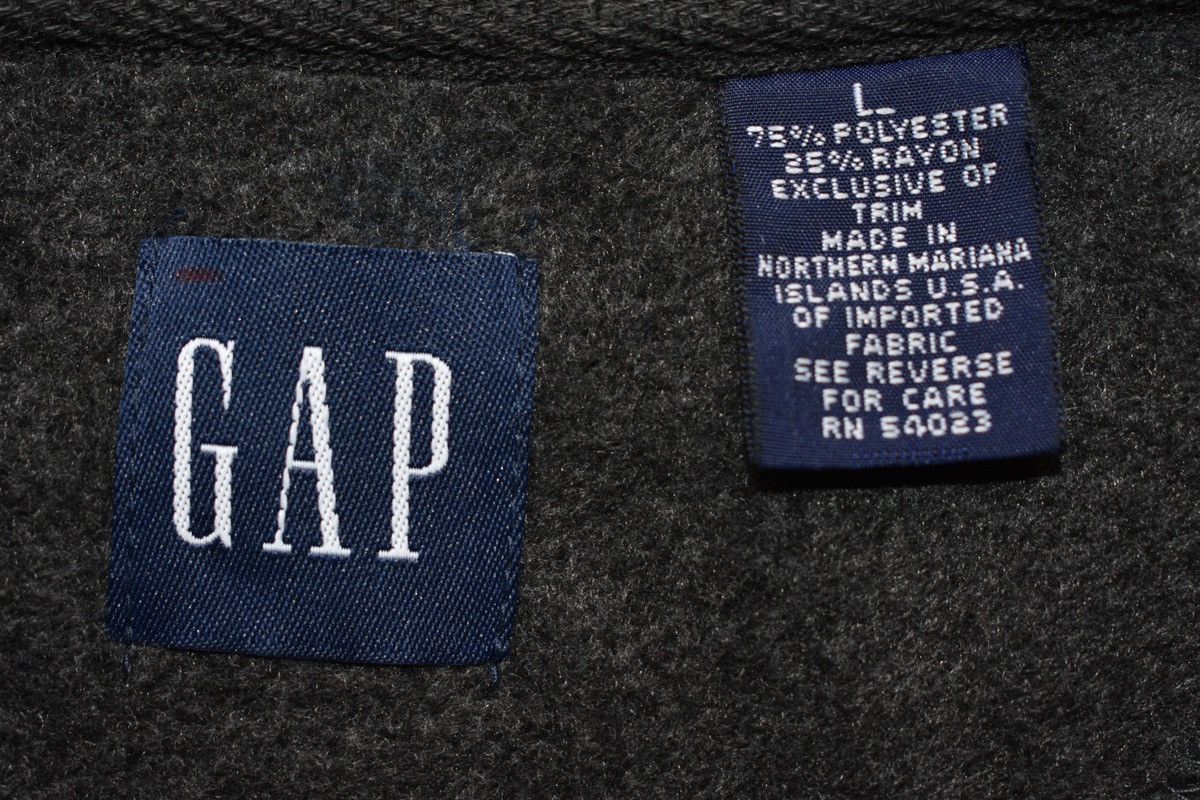 Gap Vintage GAP Fleece Sweatshirt (L) Size US L / EU 52-54 / 3 - 4 Thumbnail