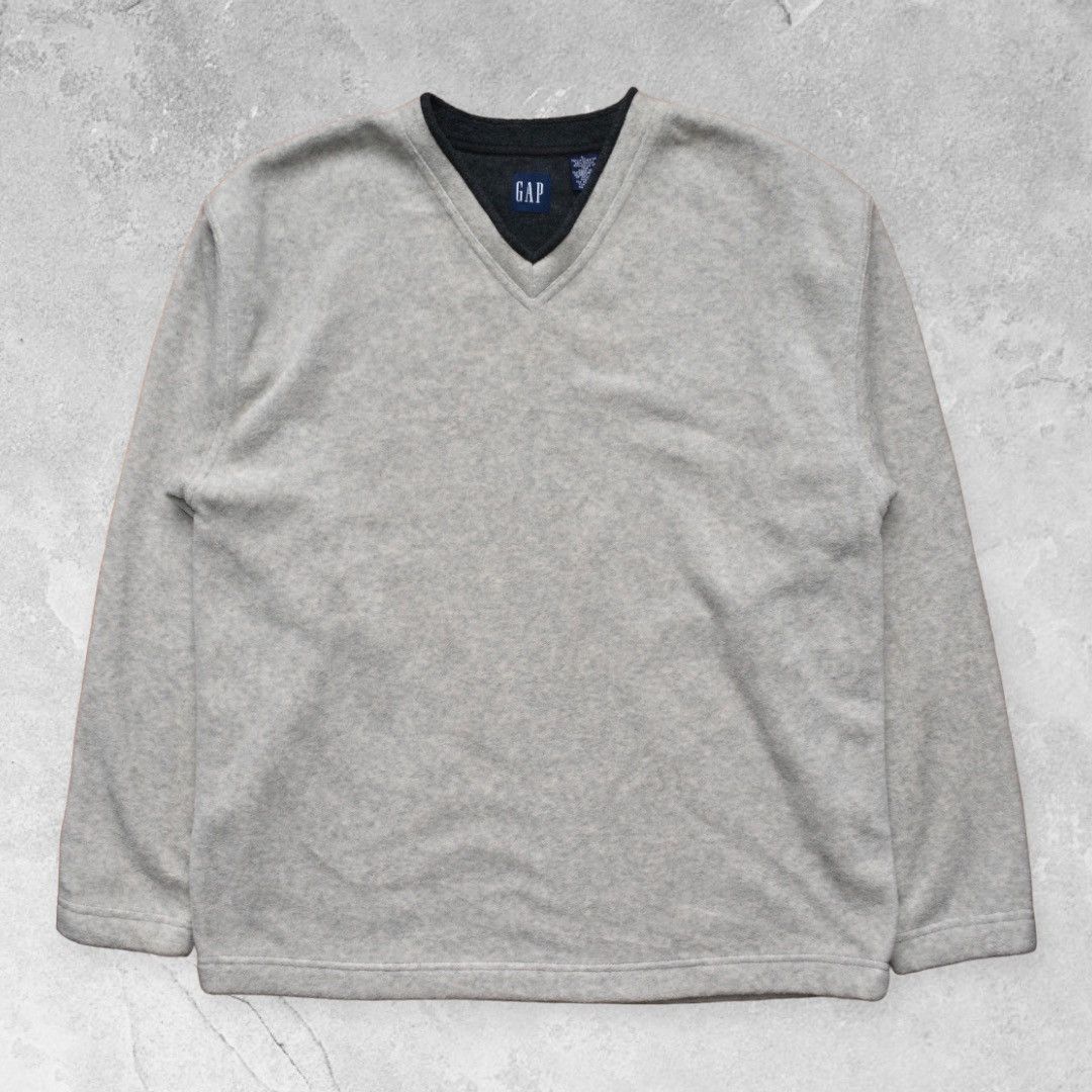 Gap Vintage GAP Fleece Sweatshirt (L) Size US L / EU 52-54 / 3 - 1 Thumbnail