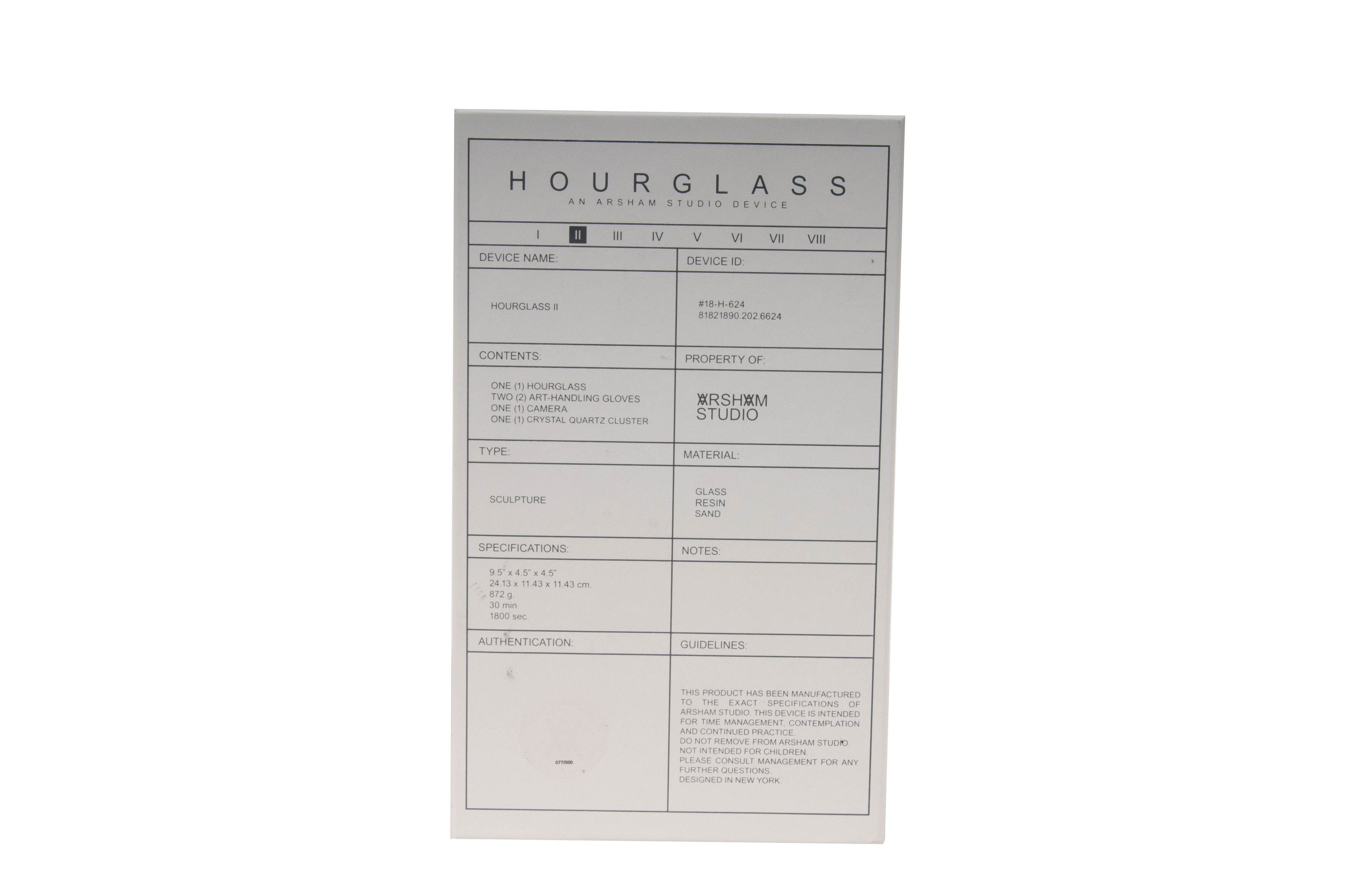 Daniel Arsham Blue Hourglass Size ONE SIZE - 8 Thumbnail