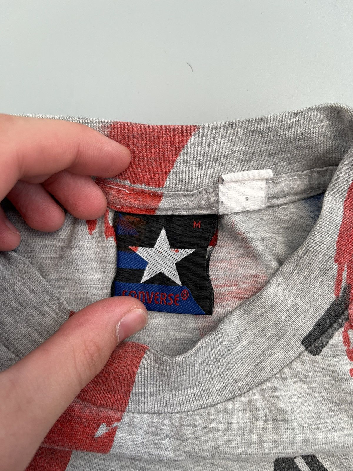 Converse Vintage 90s Converse Tar Max T Shirt Larry Johnson Size US M / EU 48-50 / 2 - 15 Thumbnail