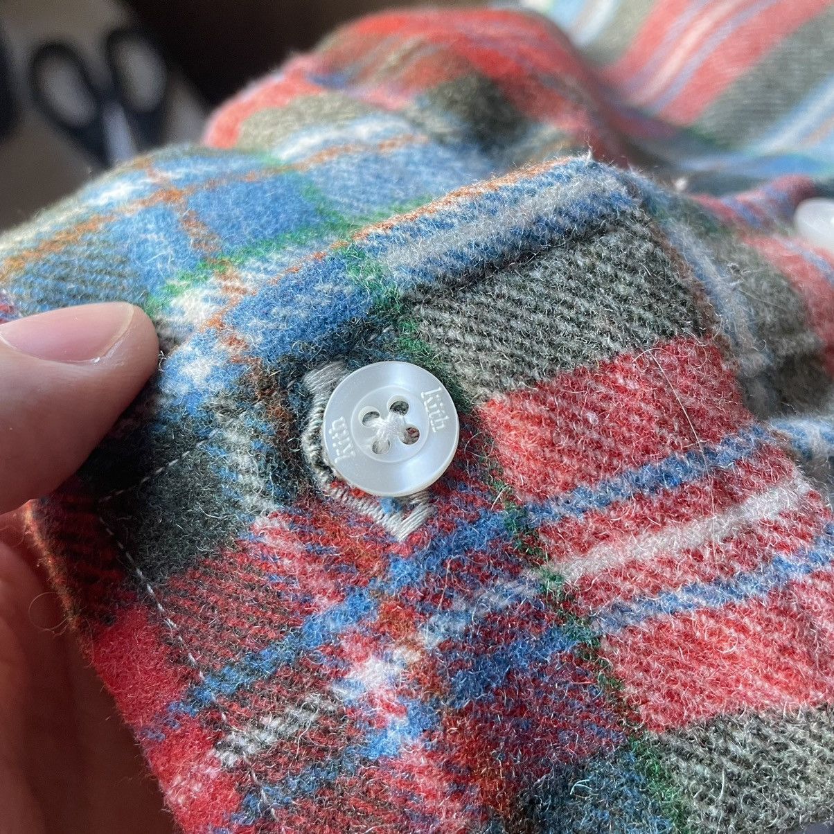 Kith 2021 CHECK PLAiD GiNZA BERGAMOT HEAVYWEiGHT WOOLEN FLANNEL Size US XL / EU 56 / 4 - 14 Thumbnail
