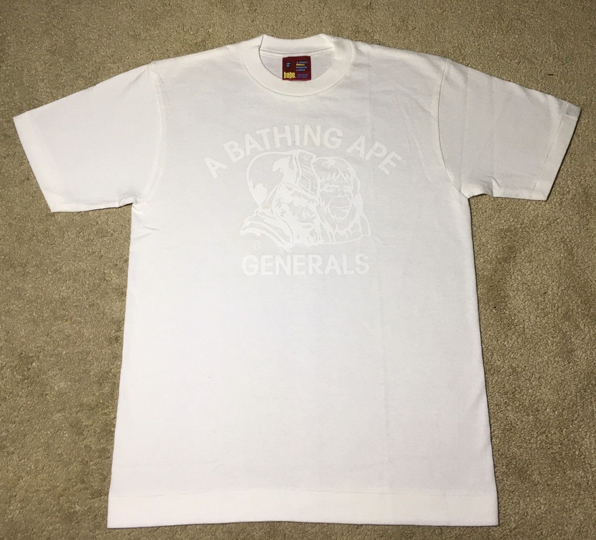 Bape 2006 Bape General Ursus Baby Milo All White Soldier Army OG Size US S / EU 44-46 / 1 - 2 Thumbnail