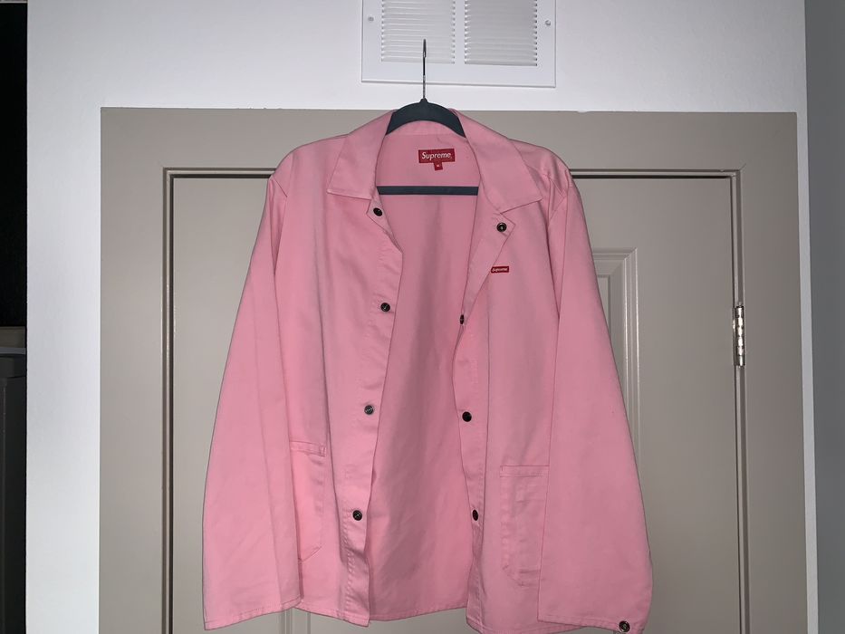 Supreme Pink Supreme Shop Jacket | Grailed