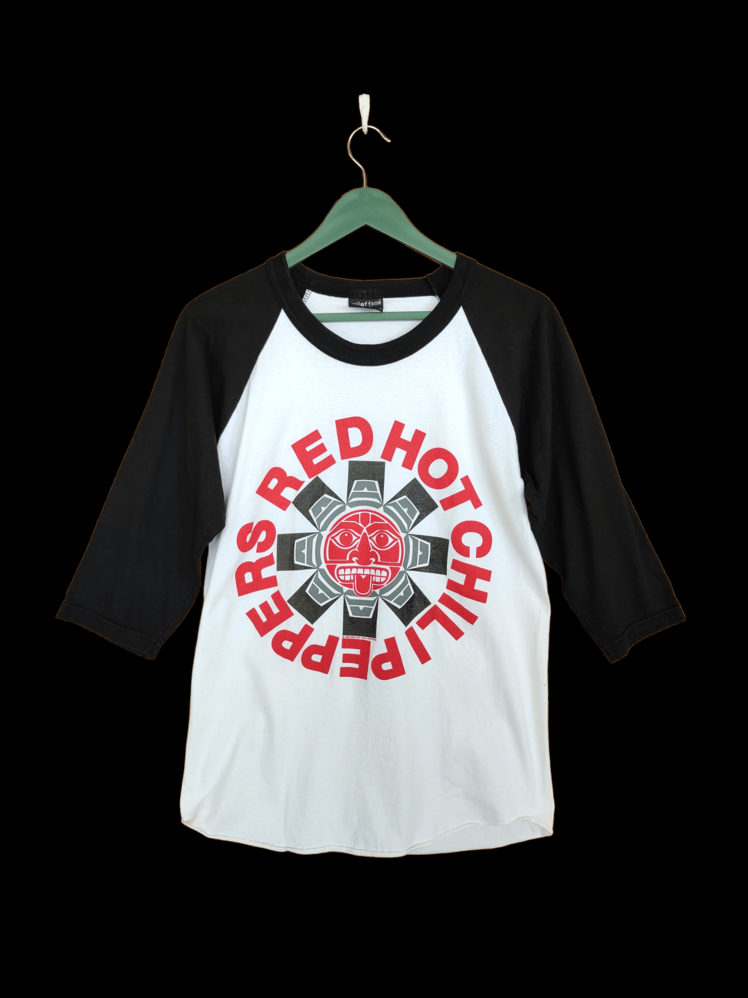 Image of Vintage 90's Red Hot Chili Peppers 1998 Band Raglan 3Q in Mix, Men's (Size Small)