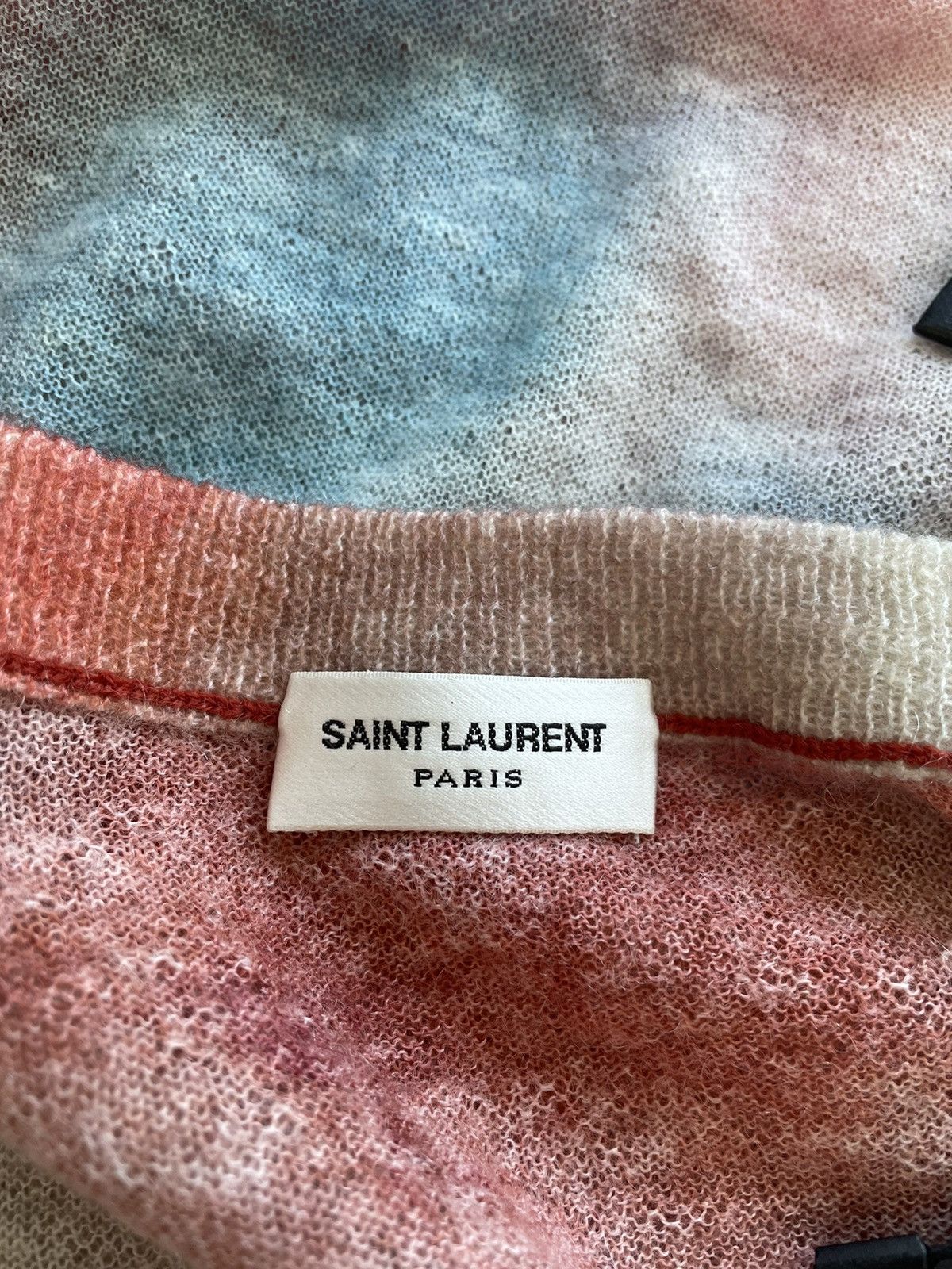 Hedi Slimane × Saint Laurent Paris × Yves Saint Laurent RARE NEW Limited Edition Super Runway Watercolor Sweater Size US S / EU 44-46 / 1 - 24 Thumbnail