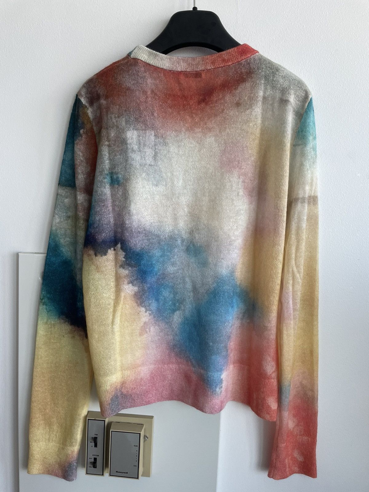 Hedi Slimane × Saint Laurent Paris × Yves Saint Laurent RARE NEW Limited Edition Super Runway Watercolor Sweater Size US S / EU 44-46 / 1 - 3 Thumbnail